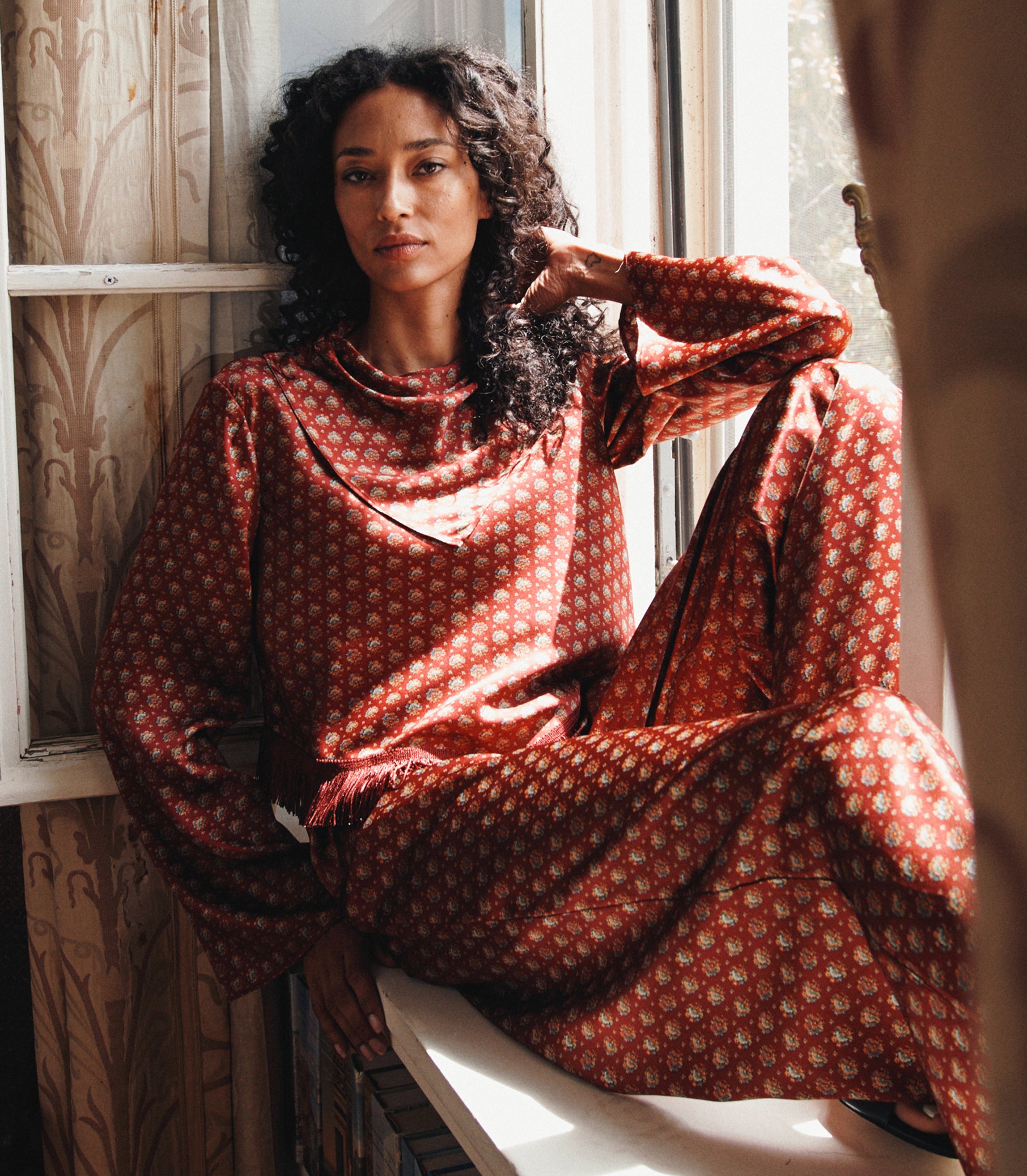 FAUSTELLA TOP -- SAN SEBASTIAN FOULARD view 22
