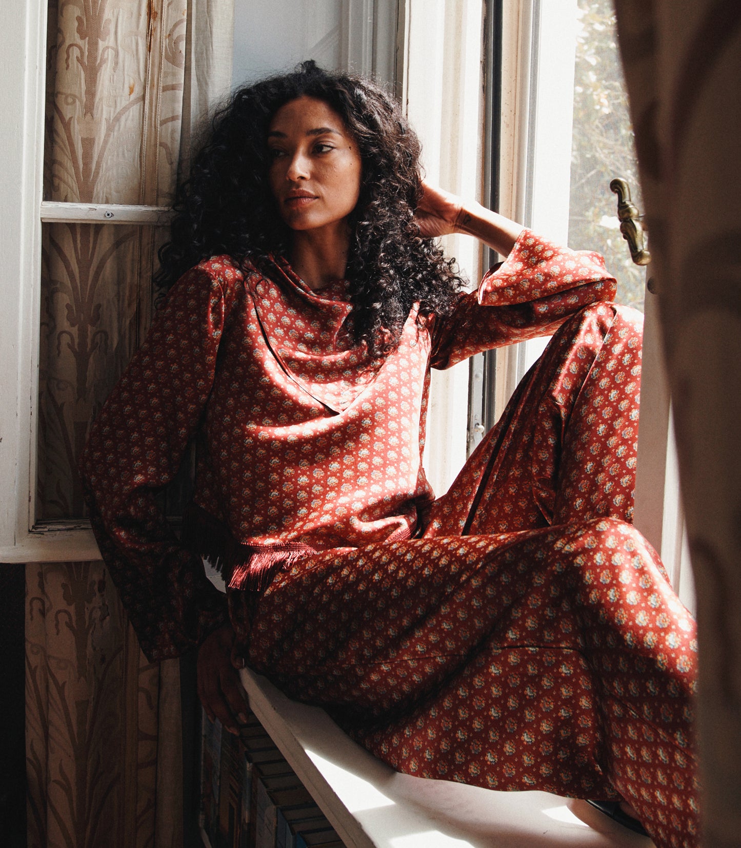 FAUSTELLA TOP -- SAN SEBASTIAN FOULARD