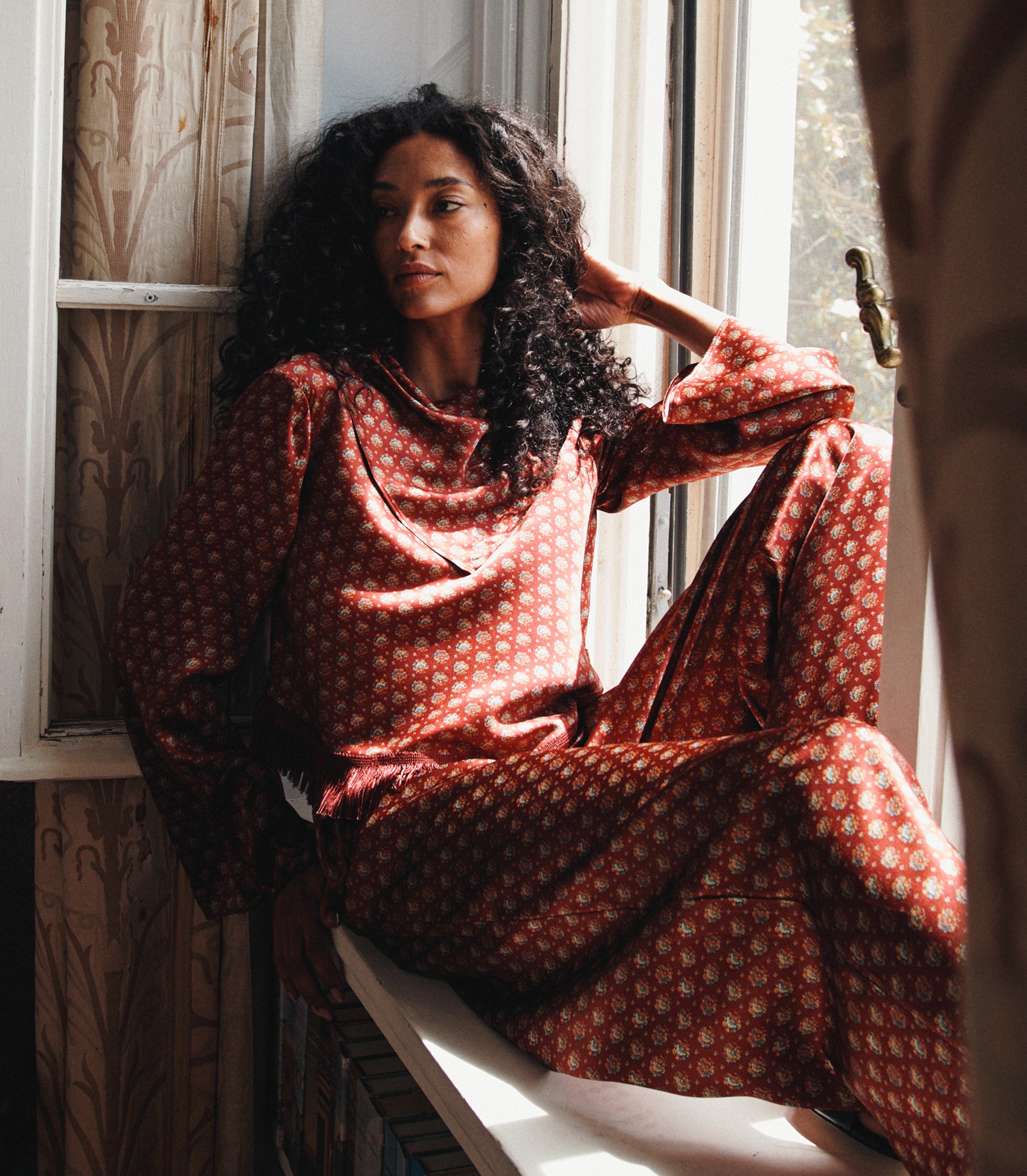 FAUSTELLA TOP -- SAN SEBASTIAN FOULARD view 25
