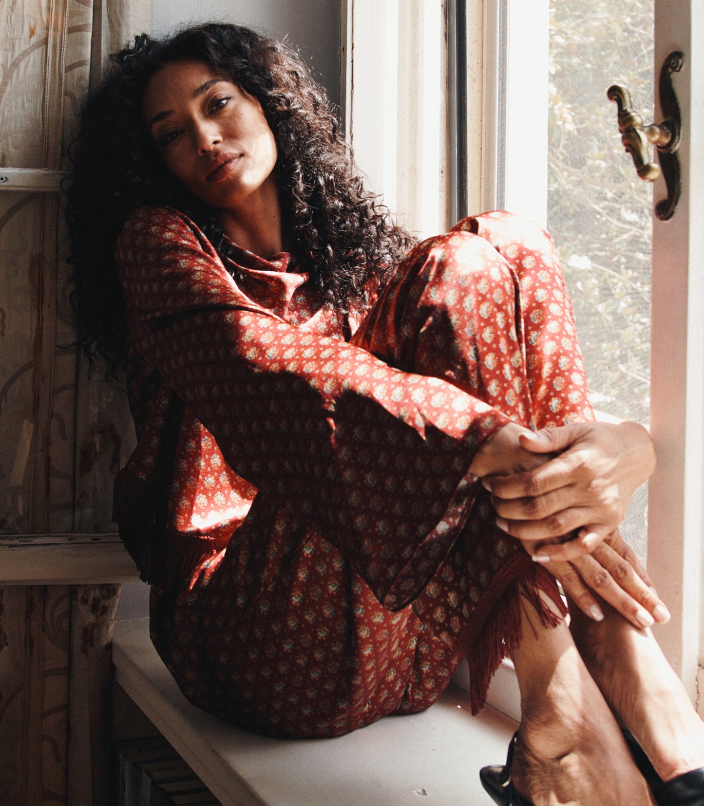 FAUSTELLA TOP -- SAN SEBASTIAN FOULARD