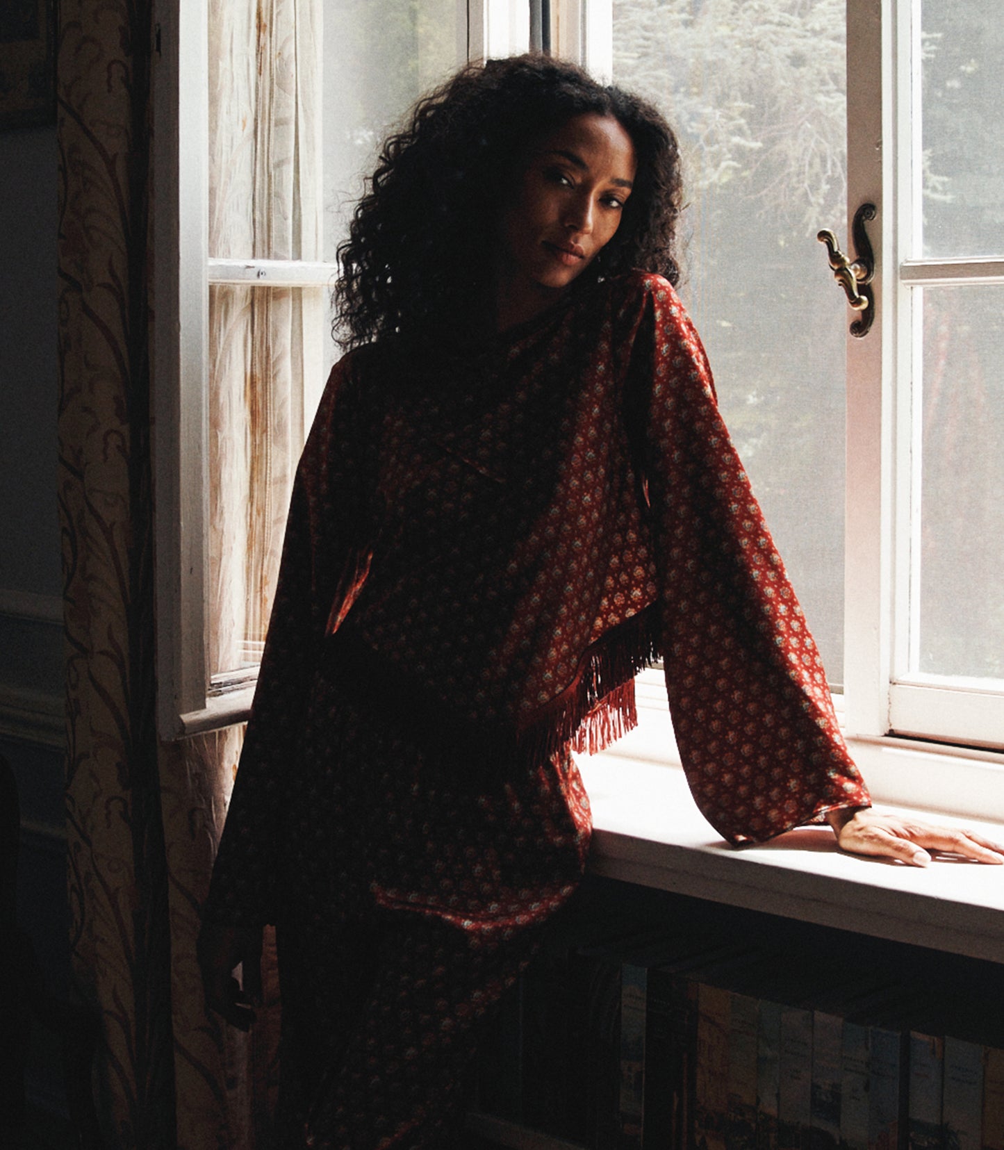 FAUSTELLA TOP -- SAN SEBASTIAN FOULARD