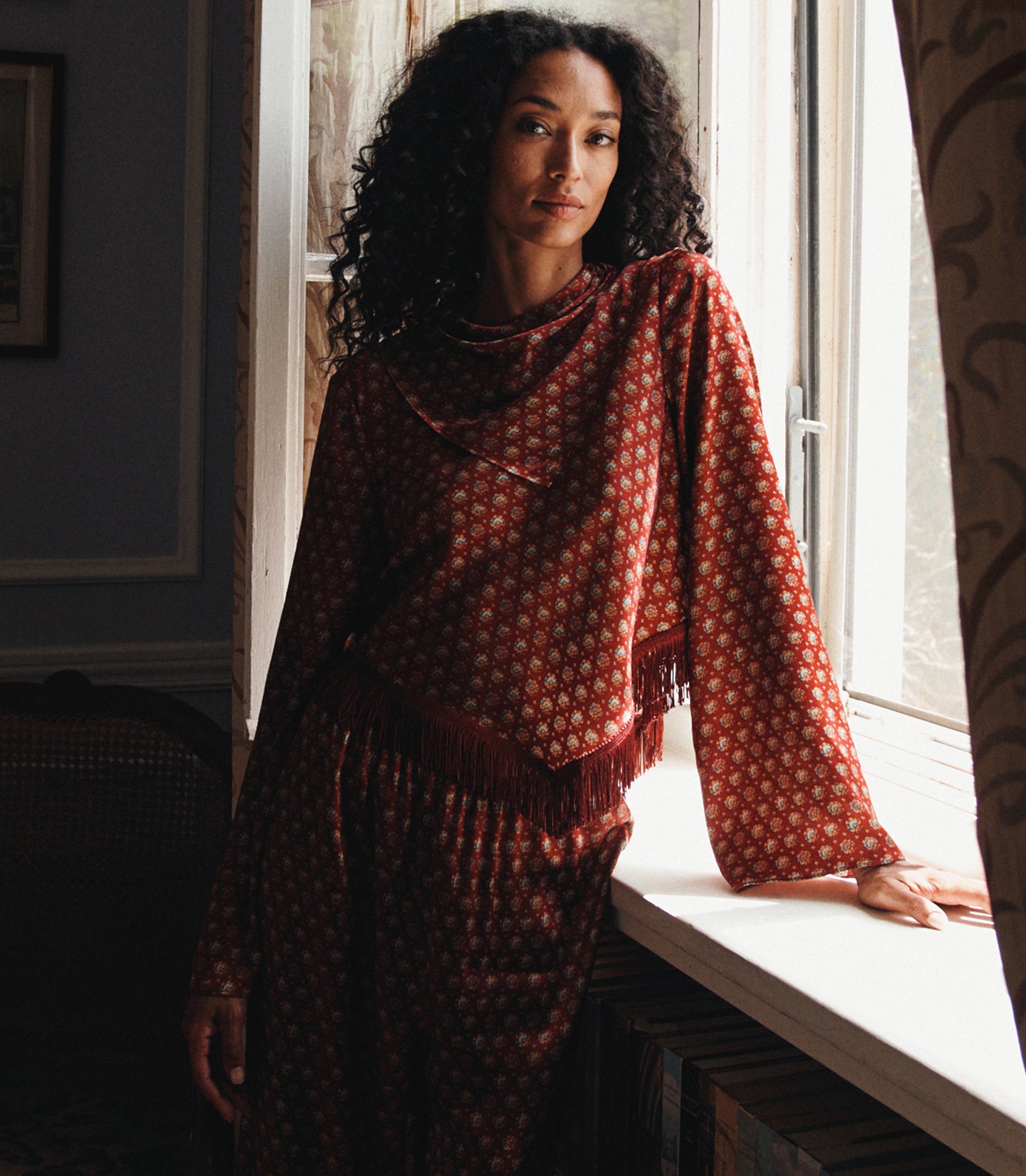 FAUSTELLA TOP -- SAN SEBASTIAN FOULARD view 42
