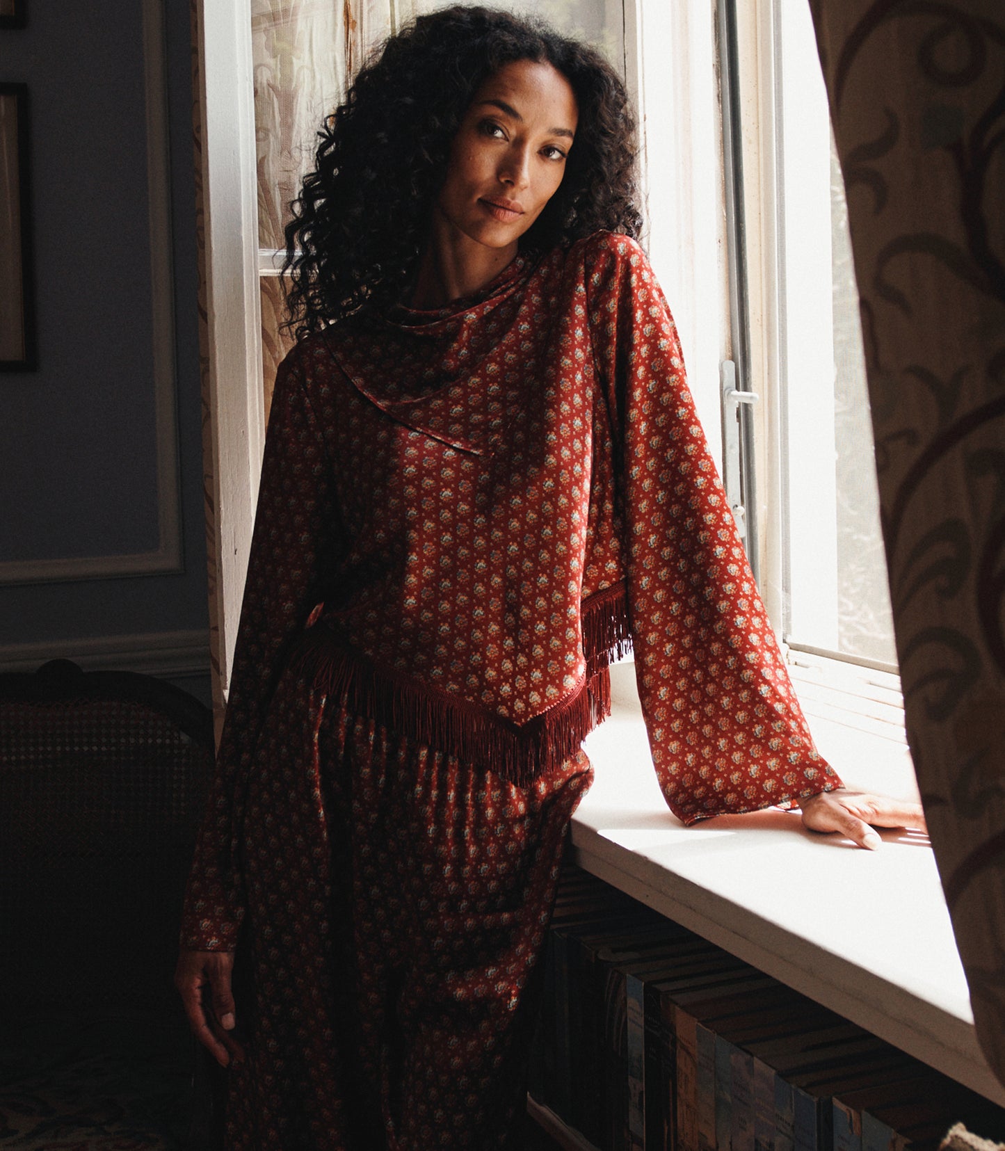 FAUSTELLA TOP -- SAN SEBASTIAN FOULARD