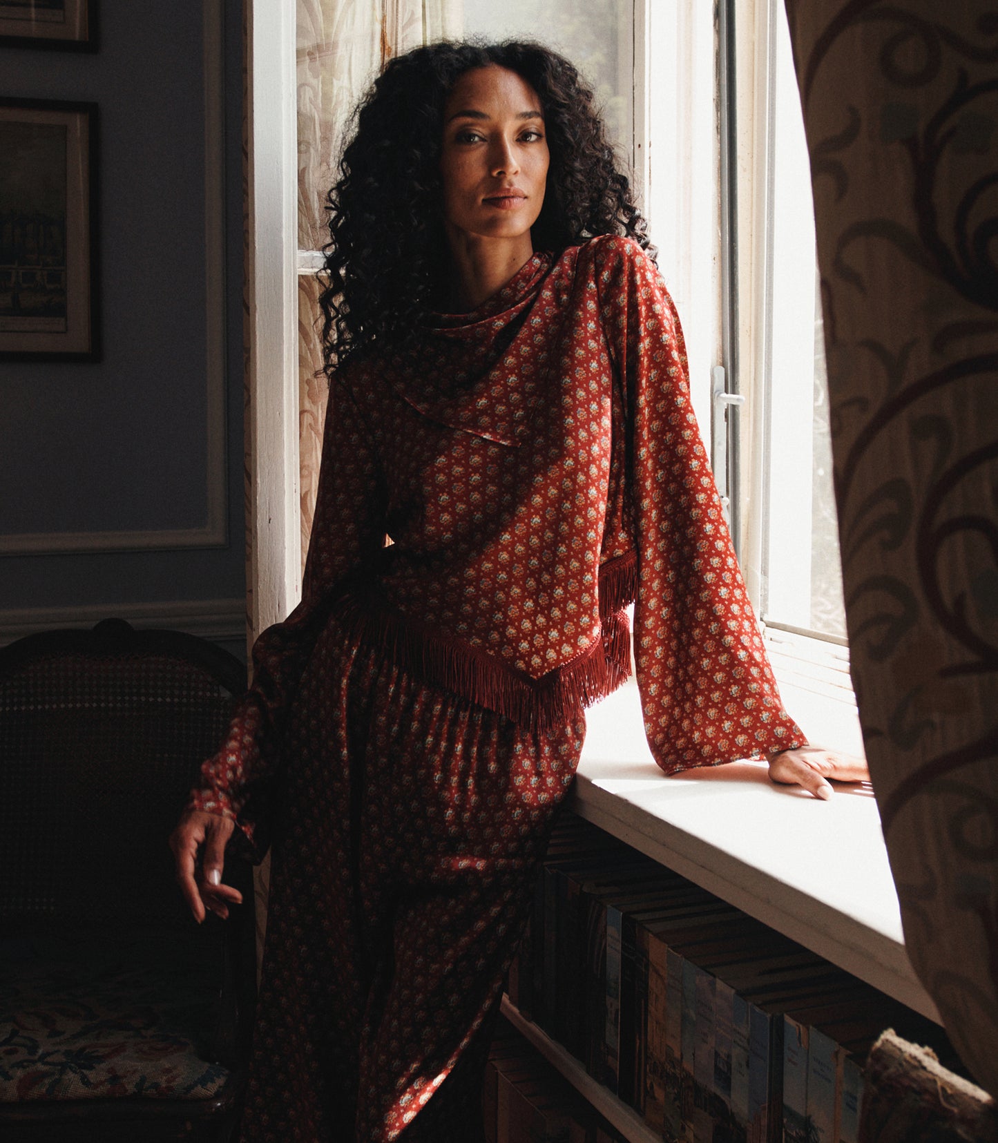 FAUSTELLA TOP -- SAN SEBASTIAN FOULARD