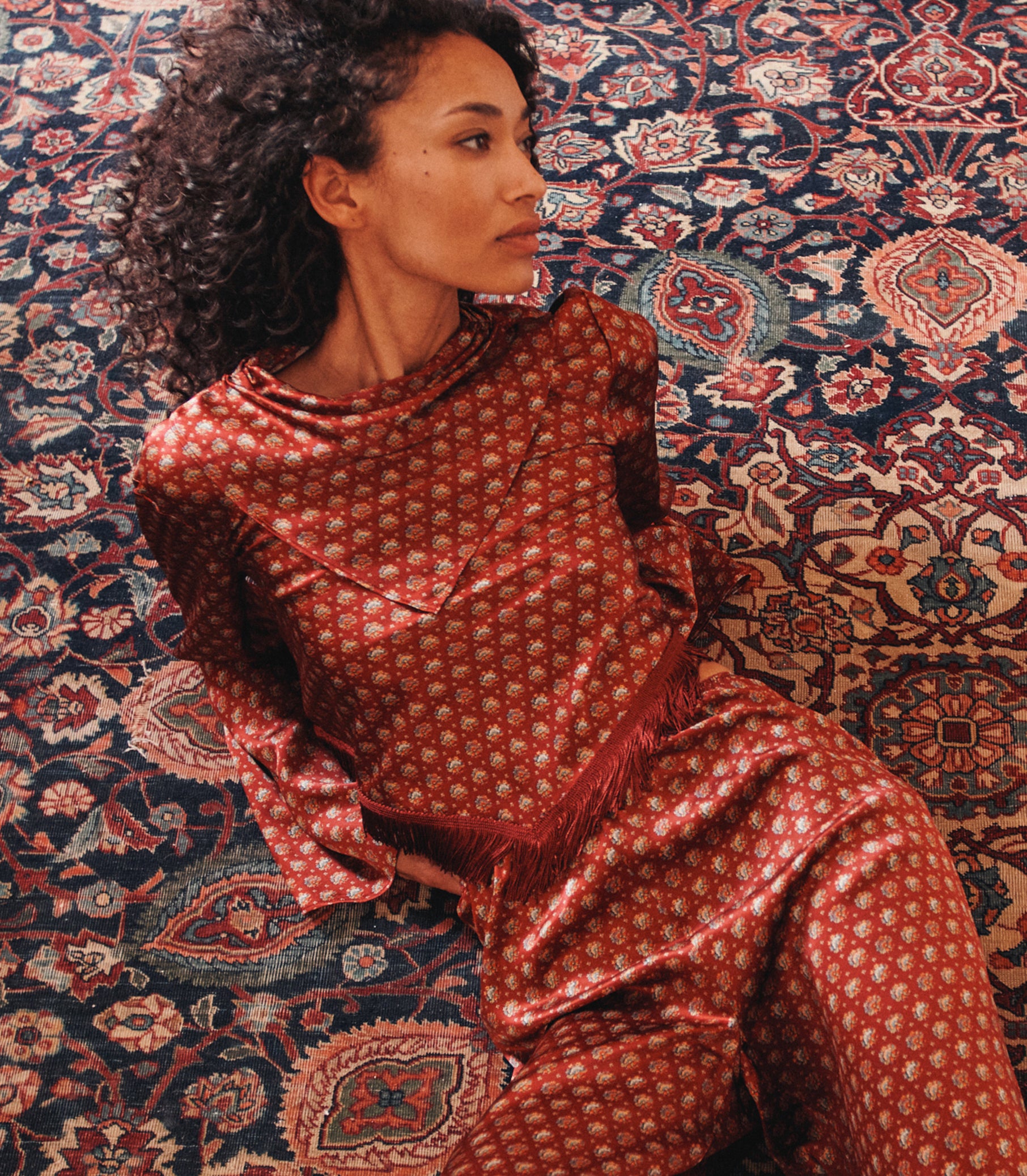 FAUSTELLA TOP -- SAN SEBASTIAN FOULARD view 60
