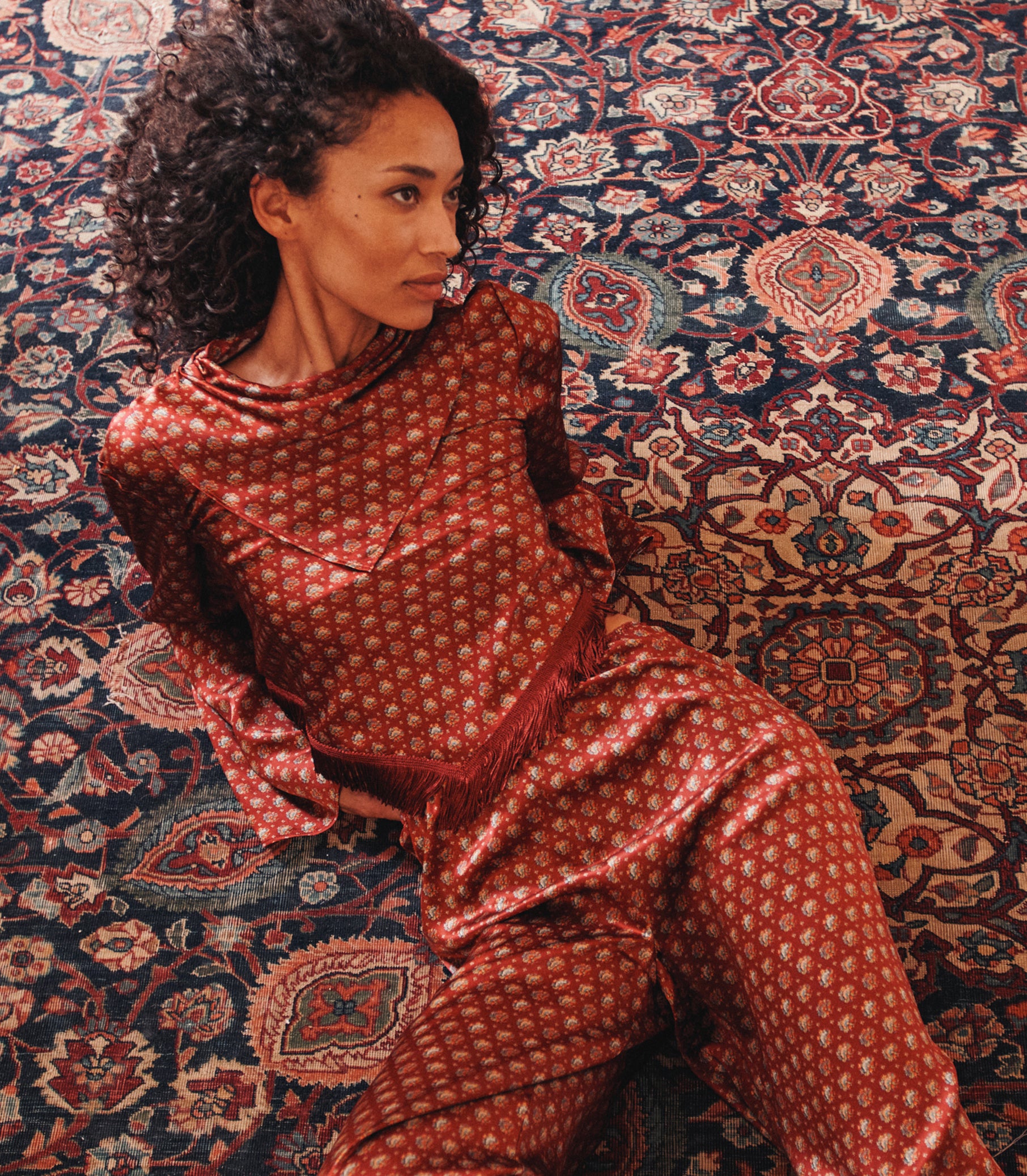 FAUSTELLA TOP -- SAN SEBASTIAN FOULARD view 61
