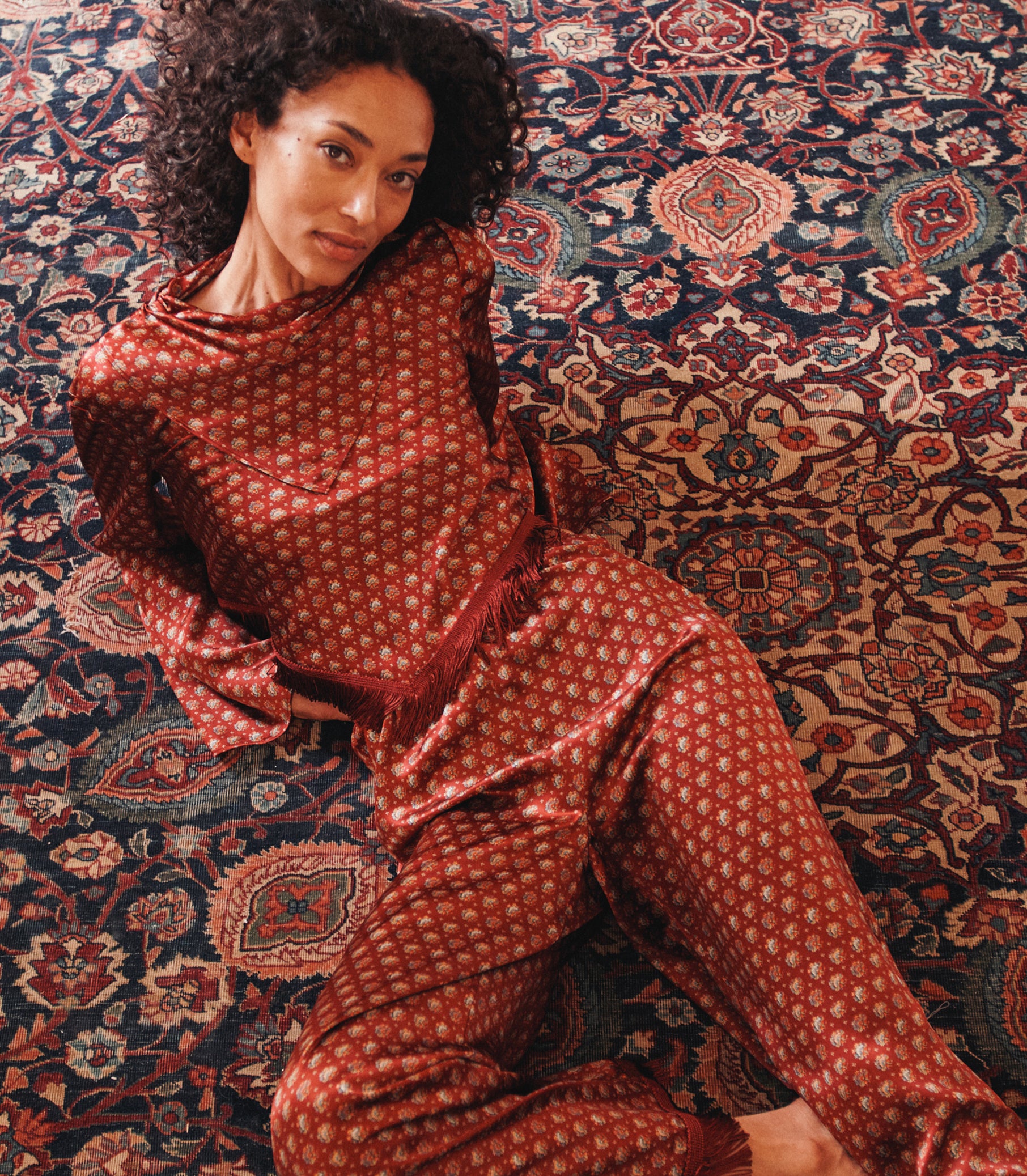 FAUSTELLA TOP -- SAN SEBASTIAN FOULARD view 66
