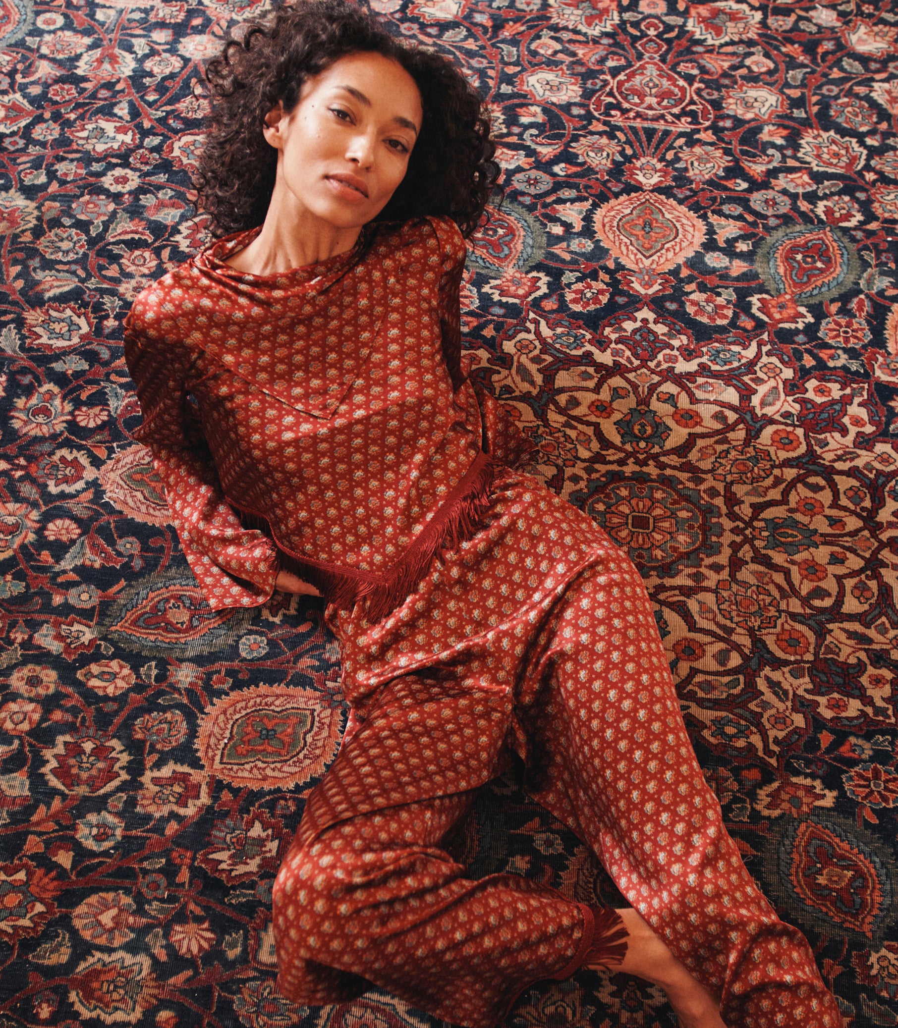 FAUSTELLA TOP -- SAN SEBASTIAN FOULARD view 68
