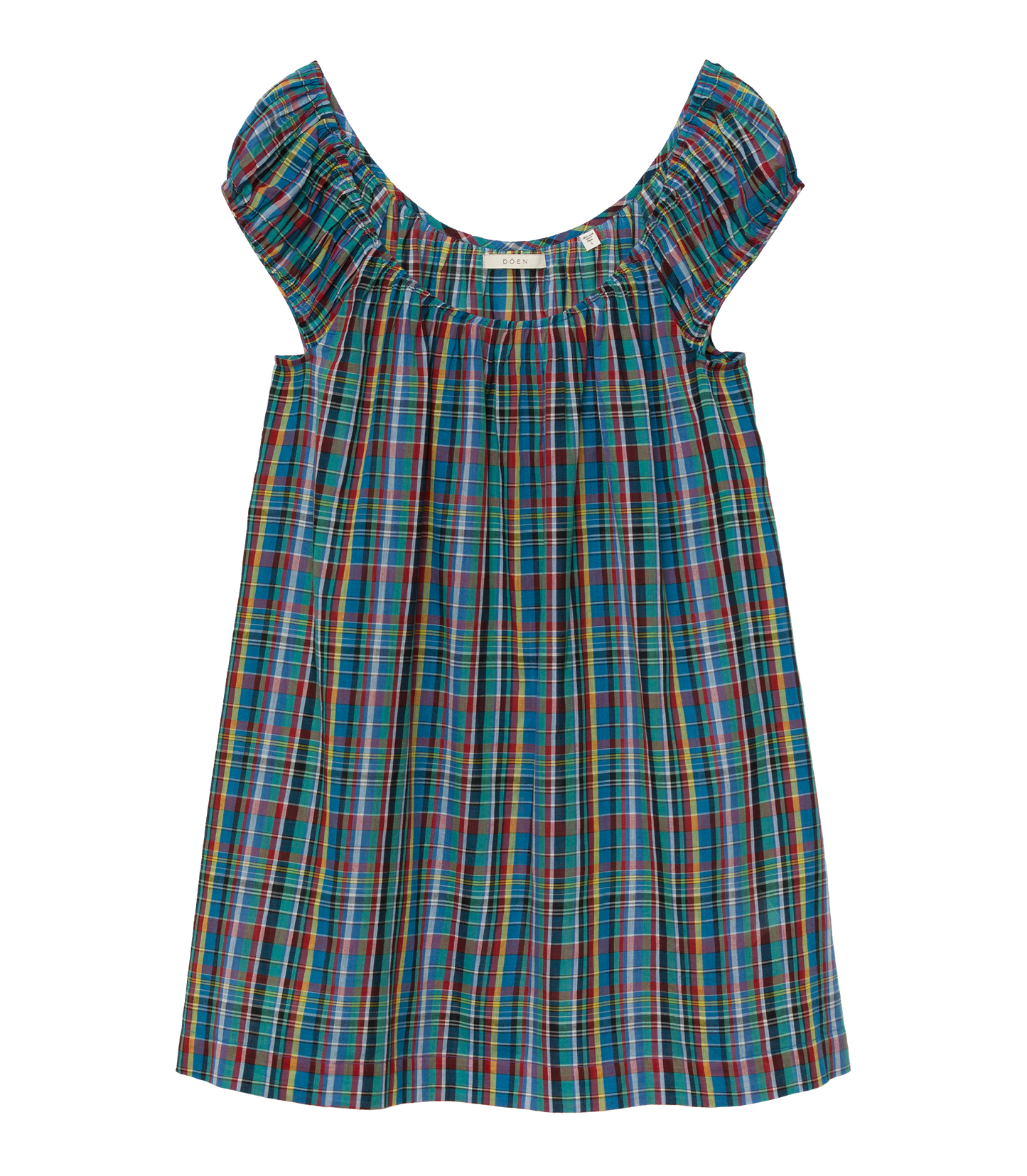 FAYE DRESS -- ALDERBROOK PLAID