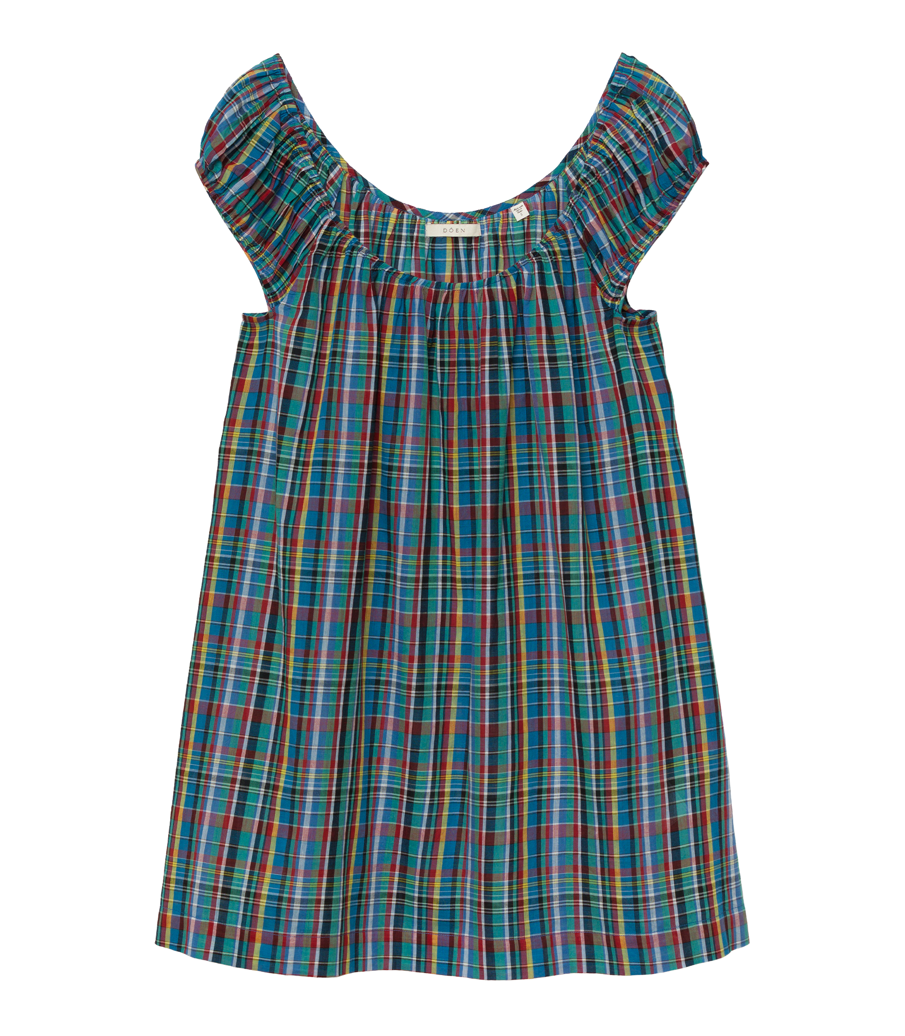 FAYE DRESS -- ALDERBROOK PLAID view 5

