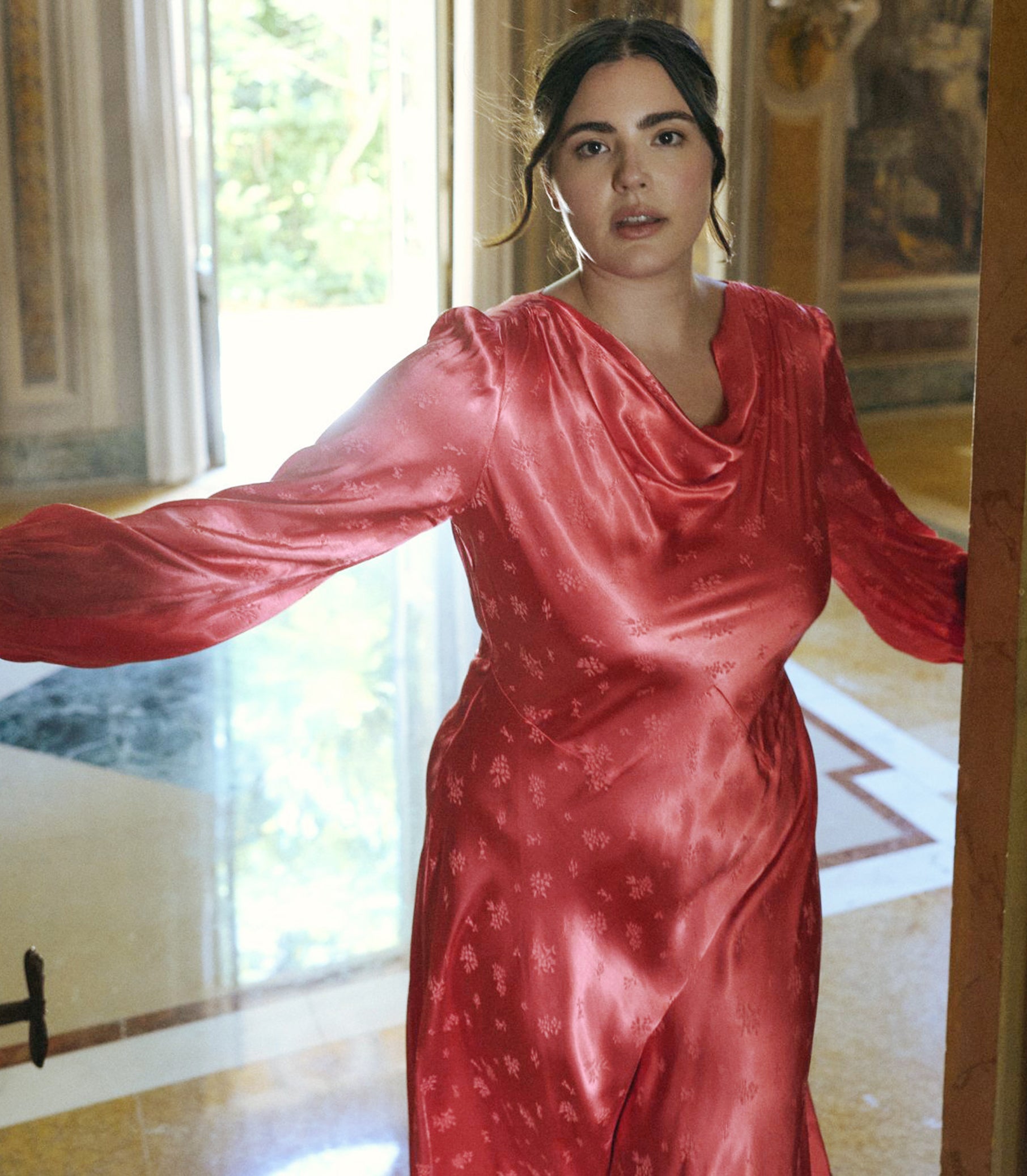 FÉLICITÉ DRESS -- WILD GERANIUM view 10
