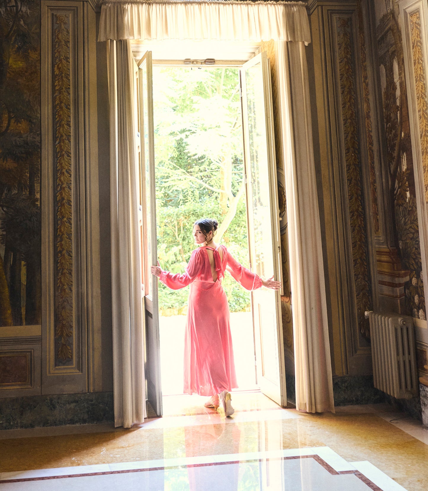 FÉLICITÉ DRESS -- WILD GERANIUM