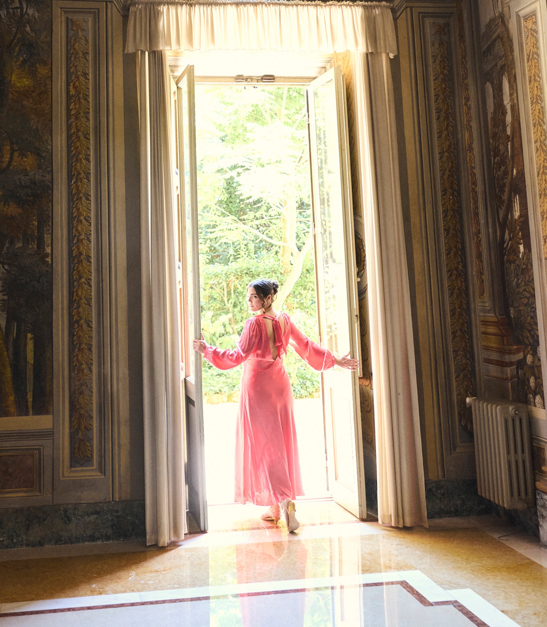FÉLICITÉ DRESS -- WILD GERANIUM view 12

