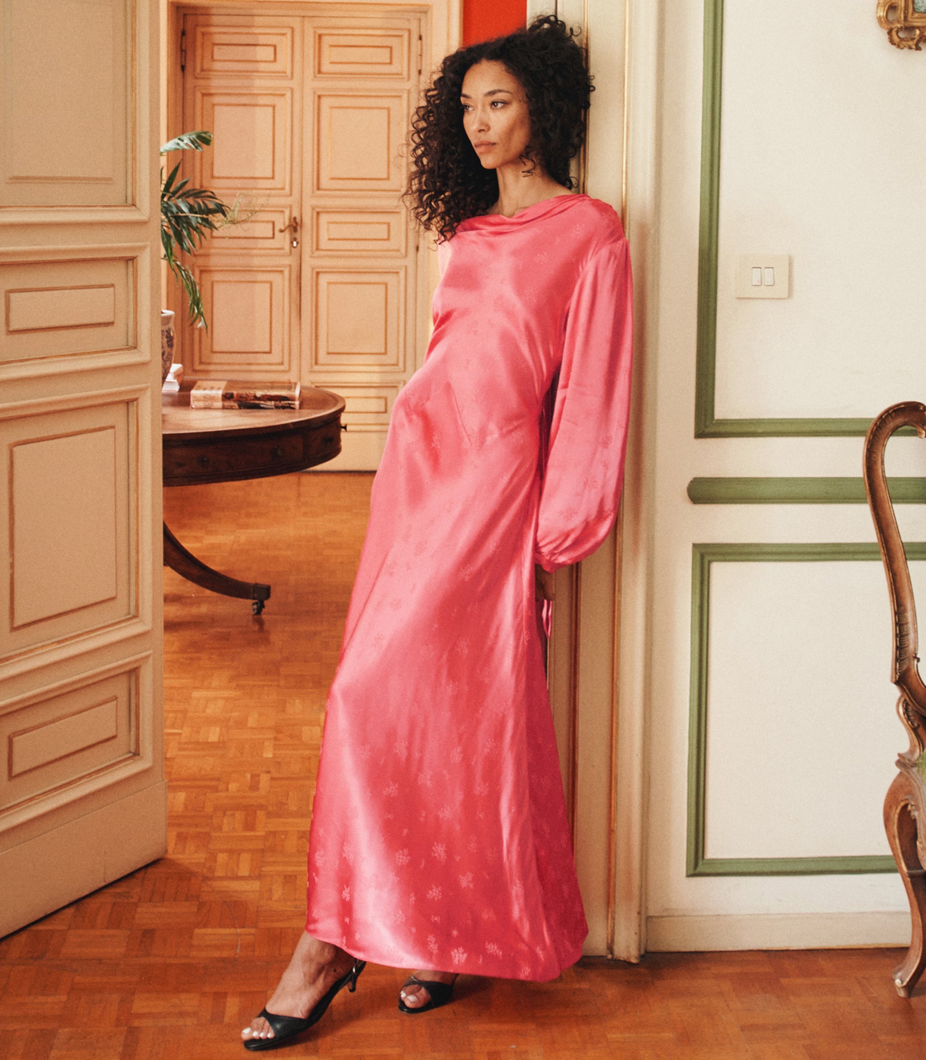 FÉLICITÉ DRESS -- WILD GERANIUM view 15
