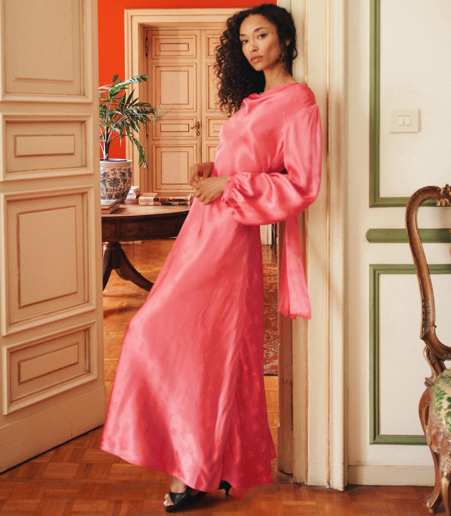FÉLICITÉ DRESS -- WILD GERANIUM