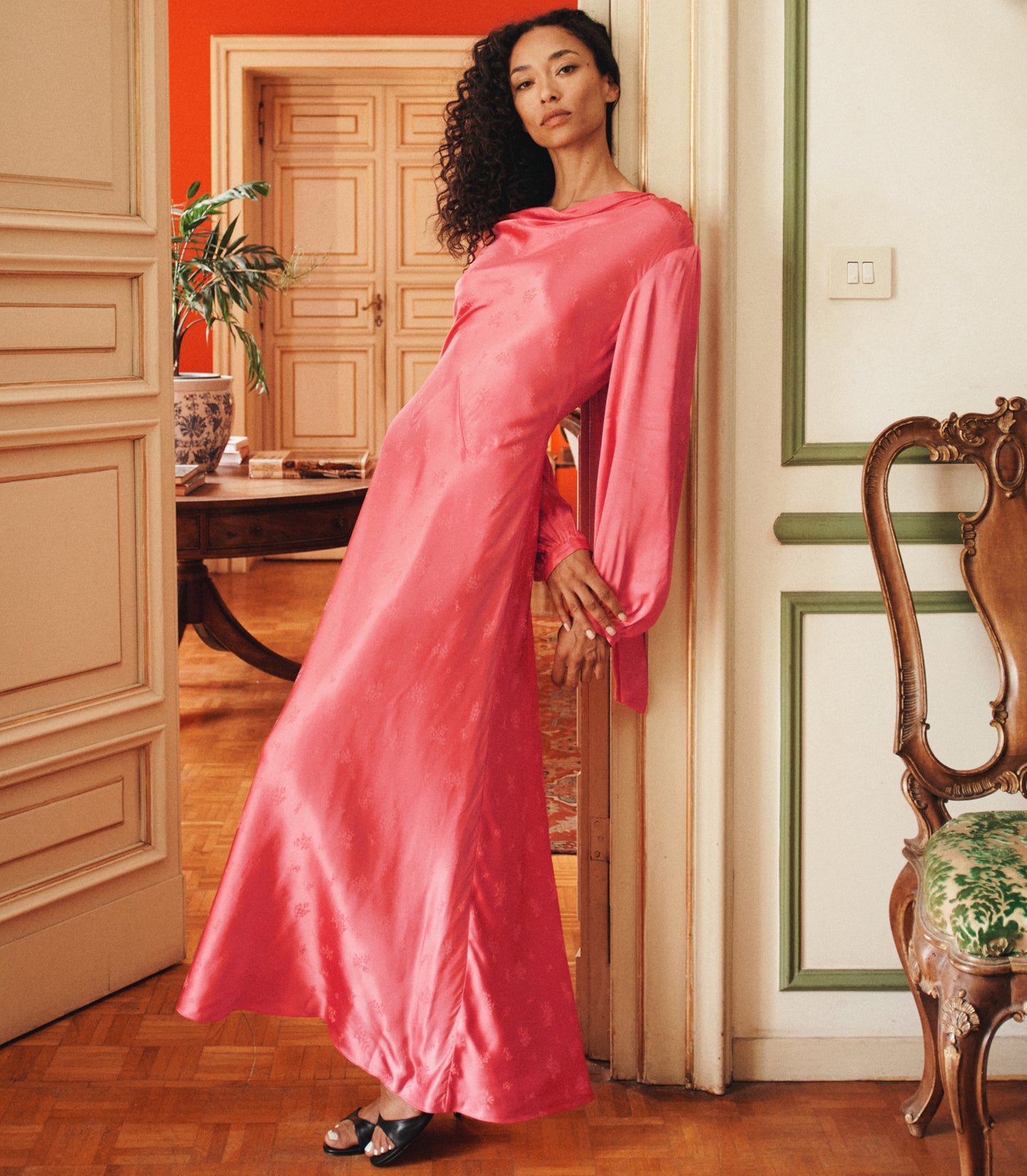 FÉLICITÉ DRESS -- WILD GERANIUM