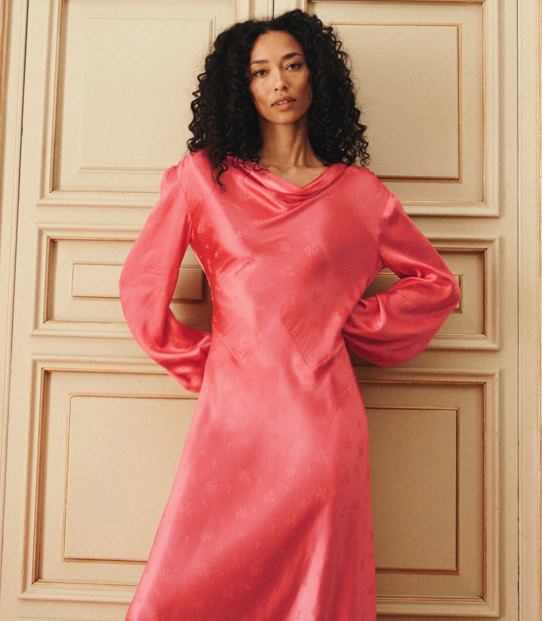 FÉLICITÉ DRESS -- WILD GERANIUM view 27
