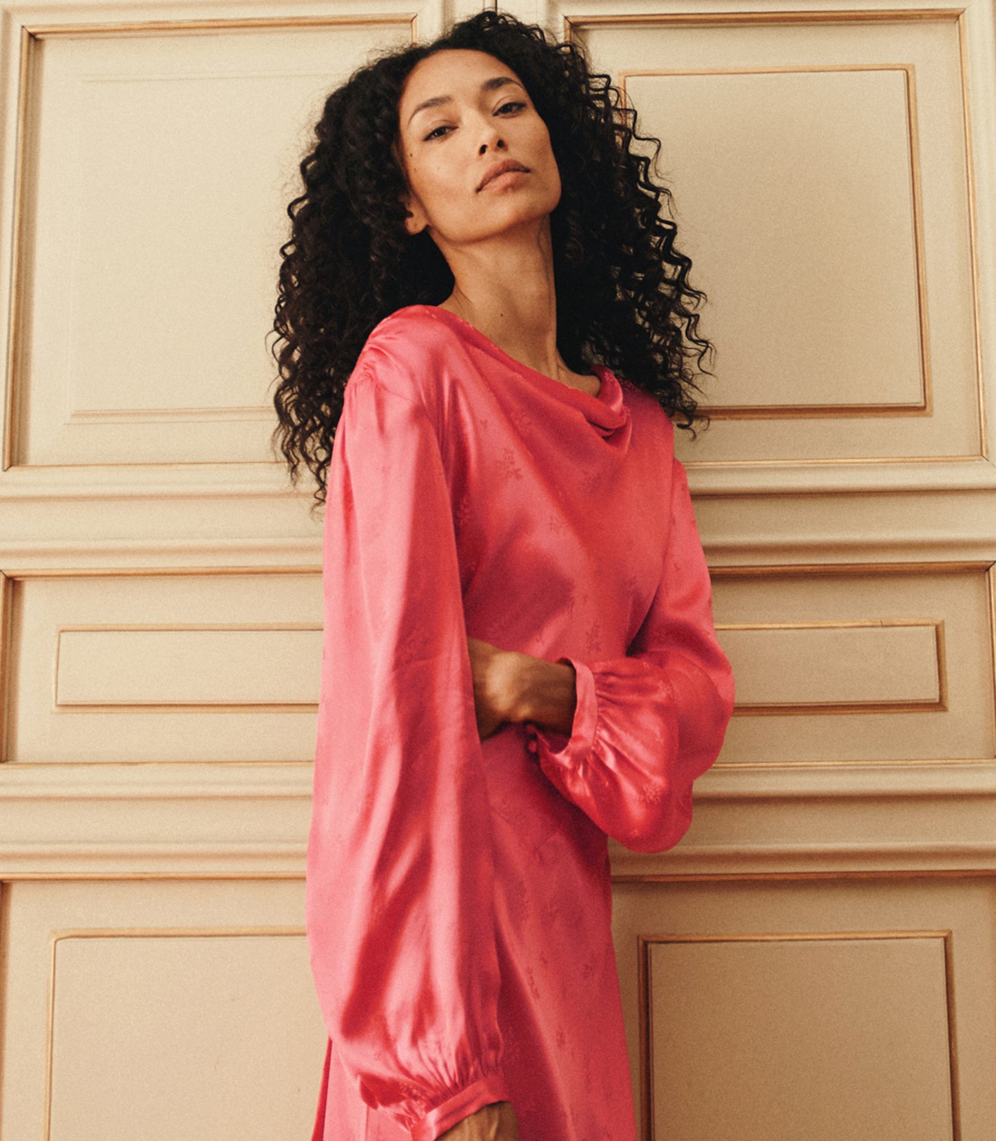 FÉLICITÉ DRESS -- WILD GERANIUM