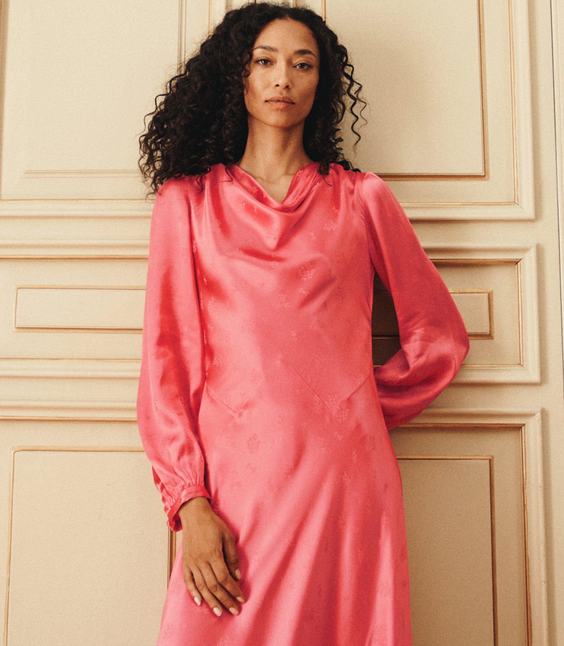 FÉLICITÉ DRESS -- WILD GERANIUM view 34
