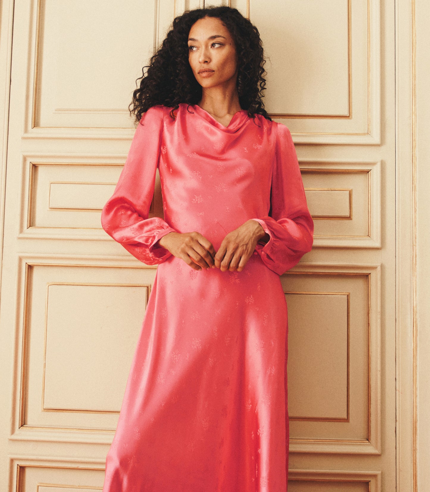 FÉLICITÉ DRESS -- WILD GERANIUM