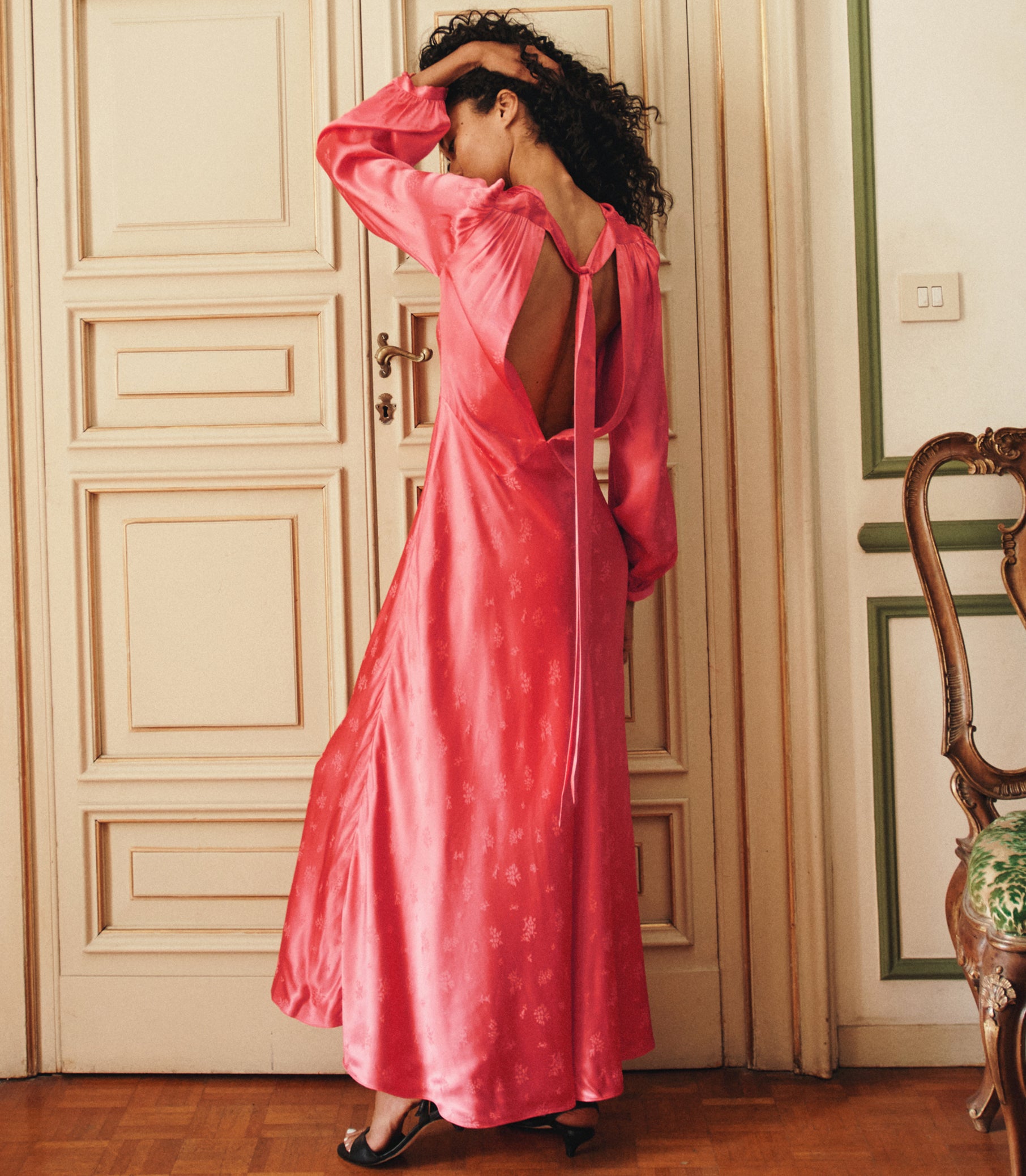FÉLICITÉ DRESS -- WILD GERANIUM view 37
