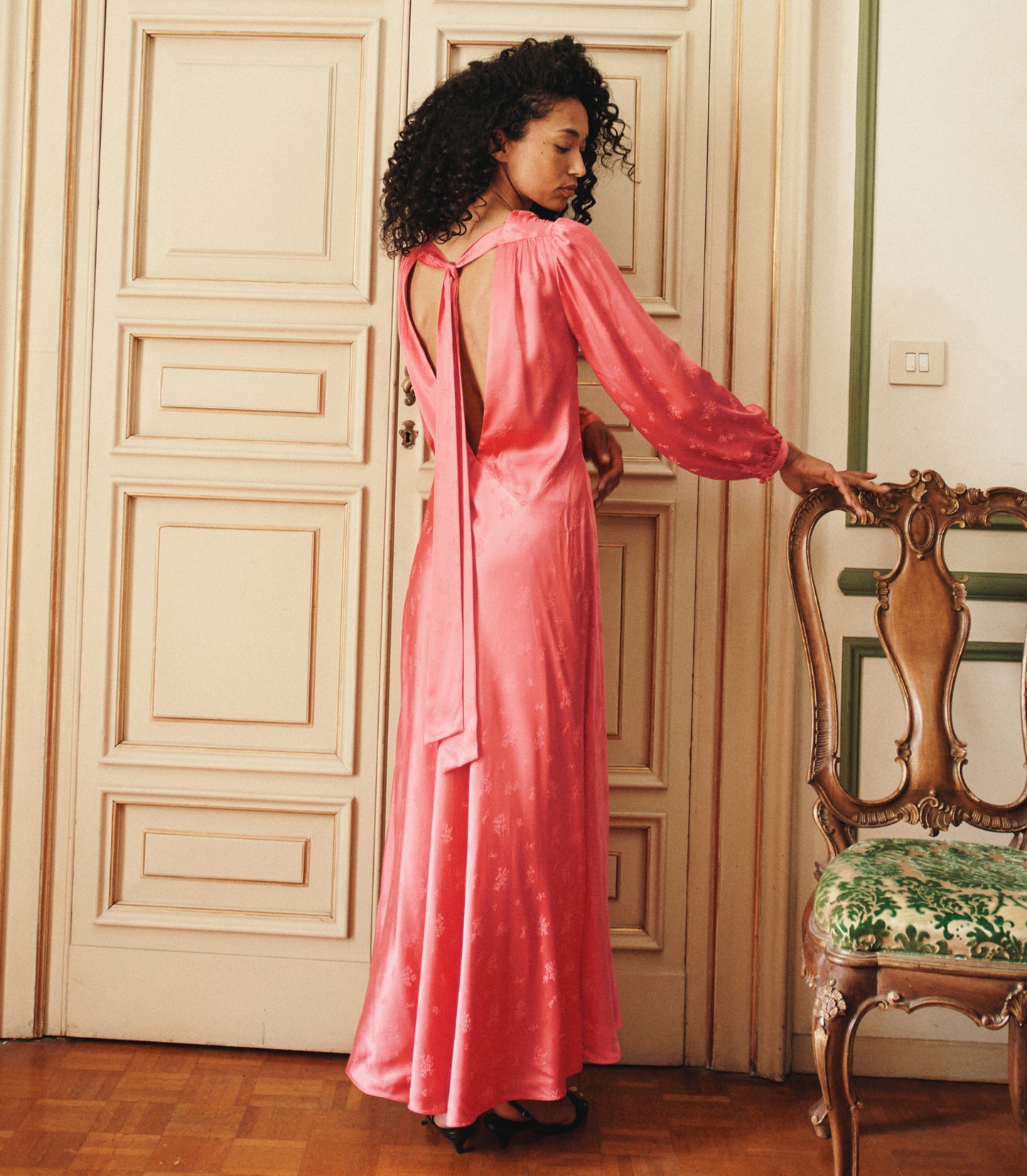 FÉLICITÉ DRESS -- WILD GERANIUM
