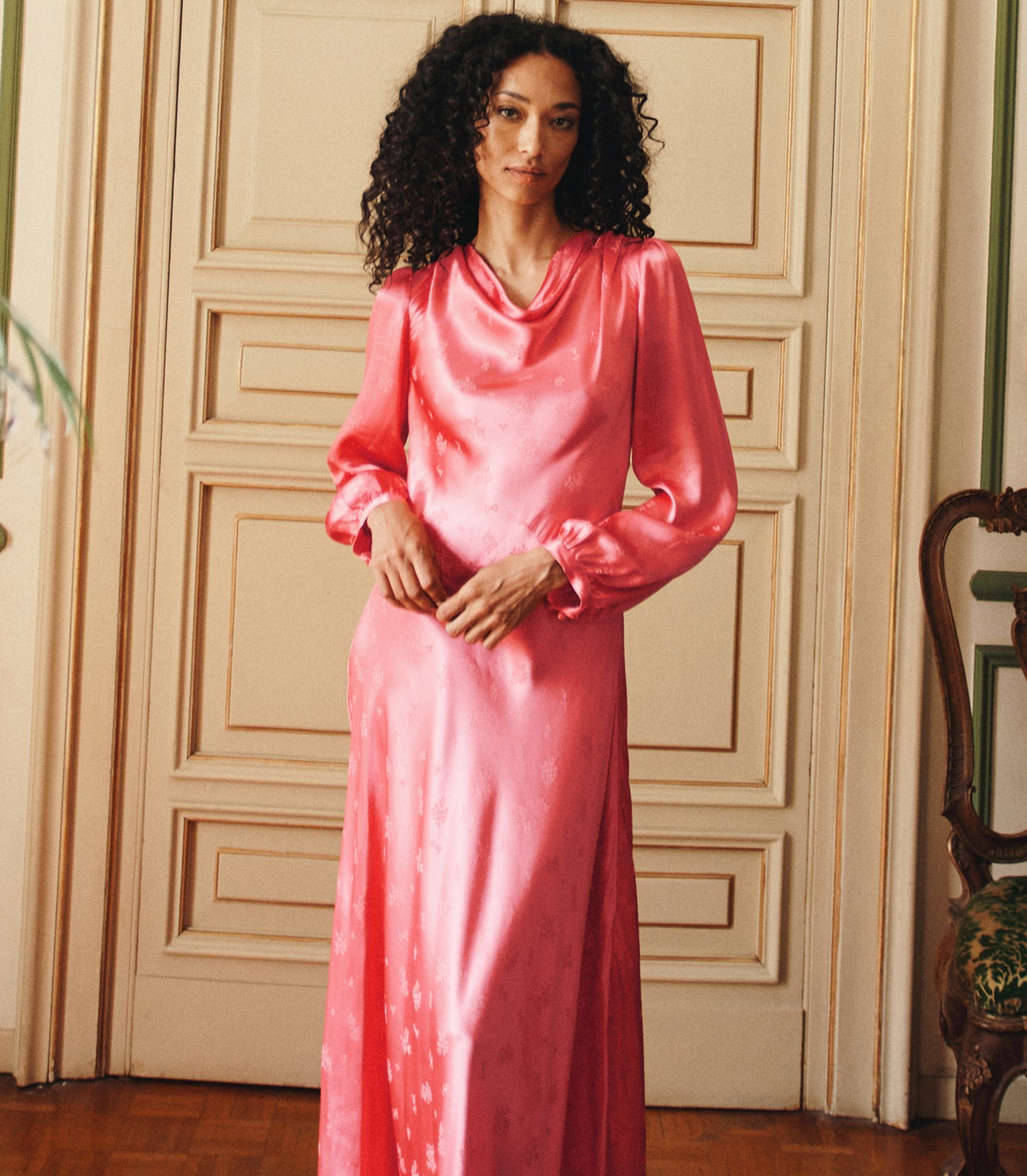 FÉLICITÉ DRESS -- WILD GERANIUM