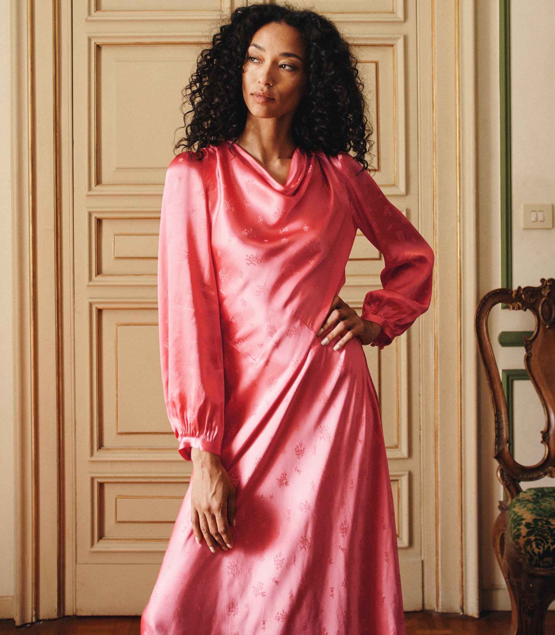 FÉLICITÉ DRESS -- WILD GERANIUM view 52
