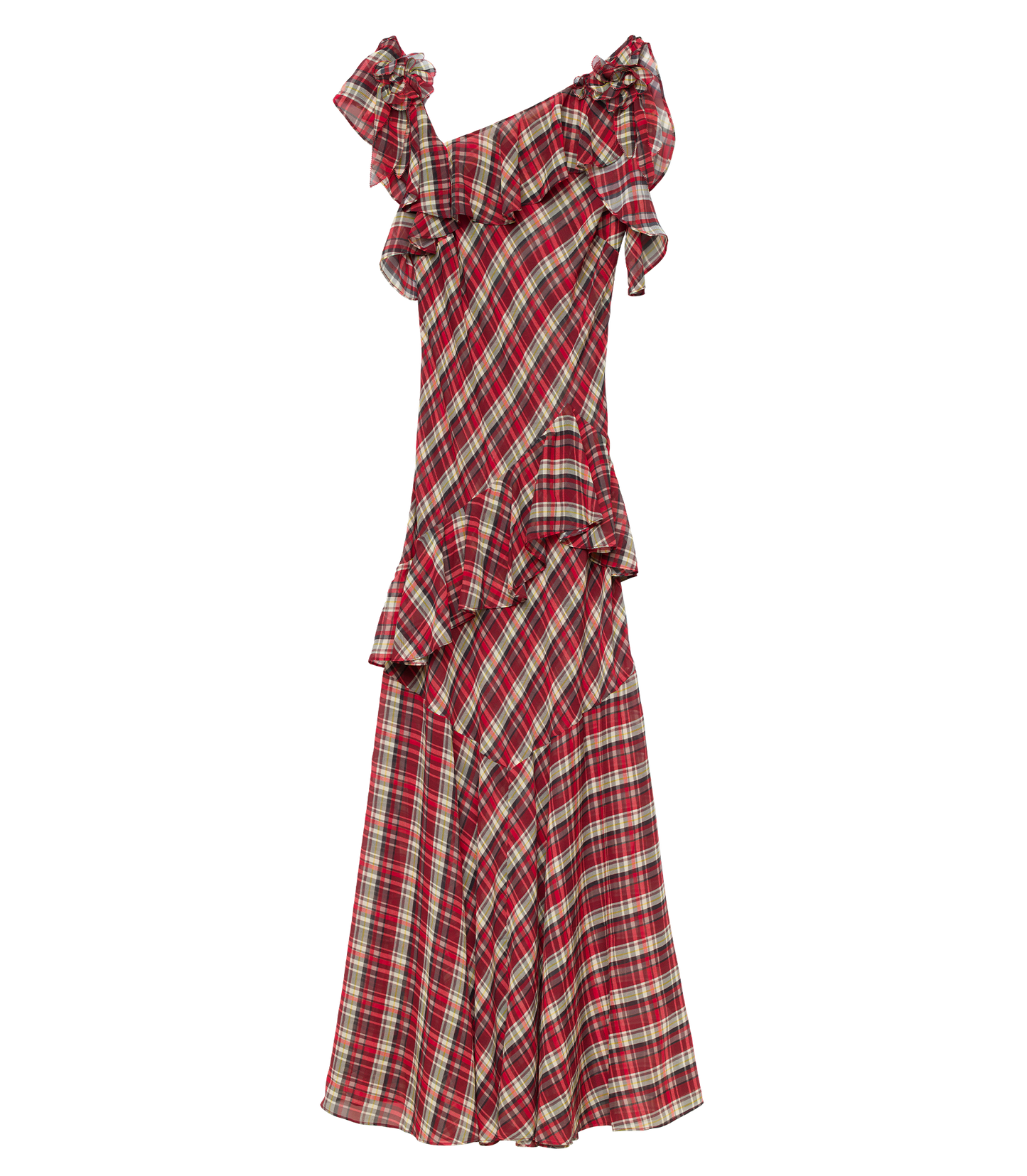 FERNANDA DRESS -- ROSEMERE PLAID