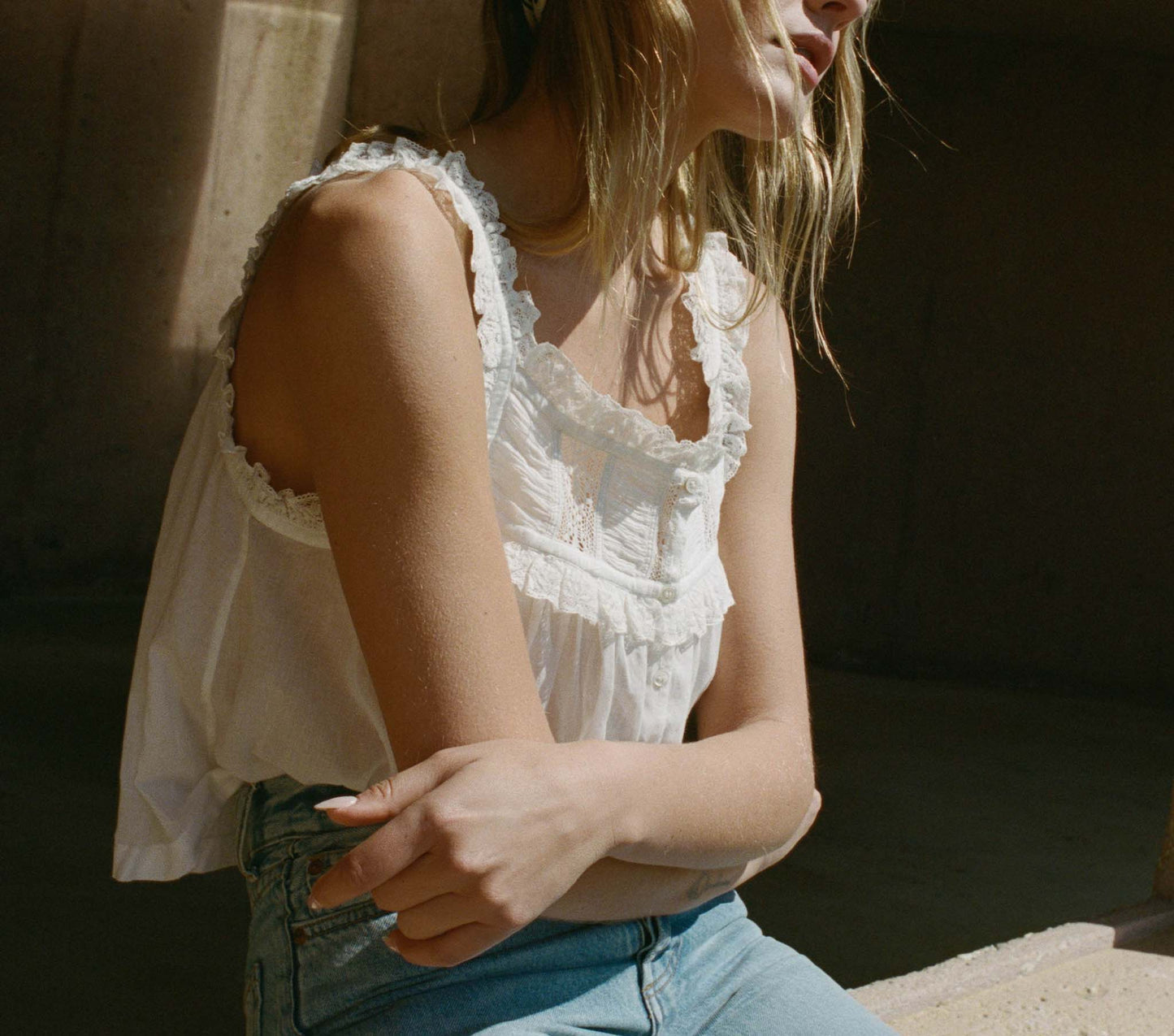 HMD -- FIDELLA TOP -- SALT