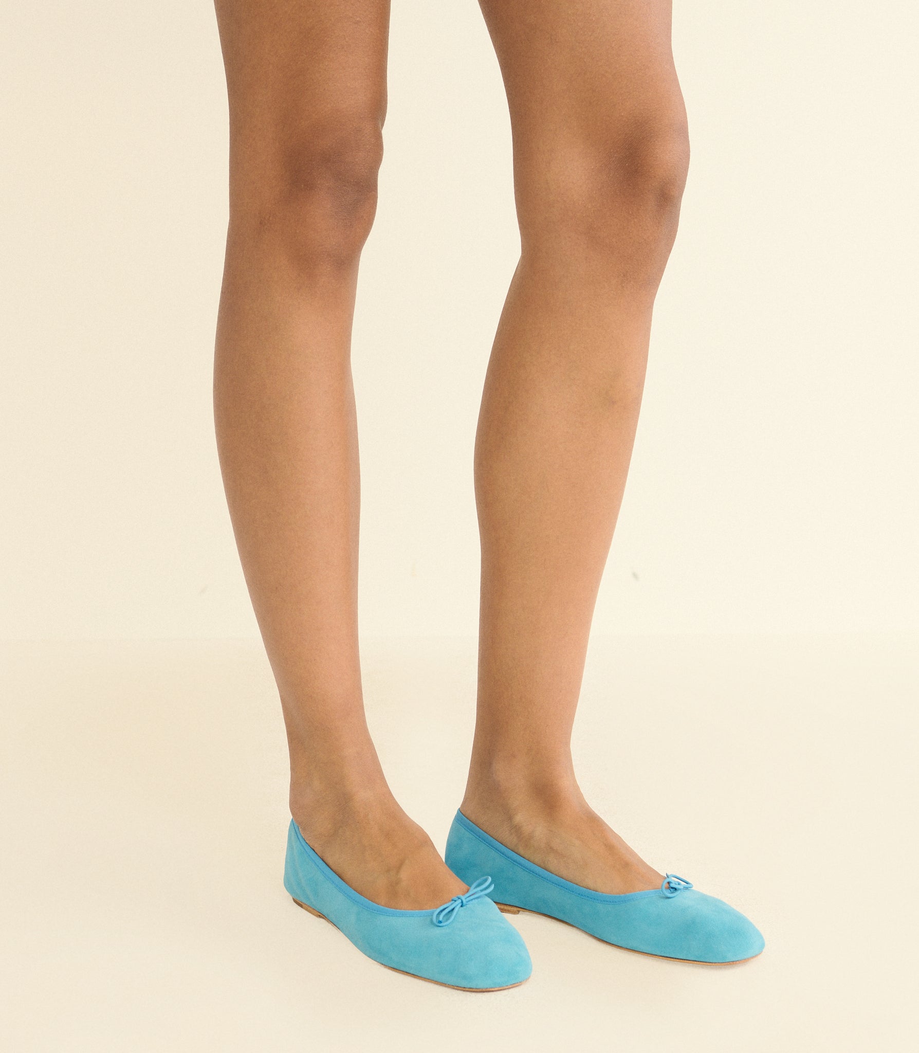 FIFI BALLET FLAT -- PISCINE SUEDE view 3
