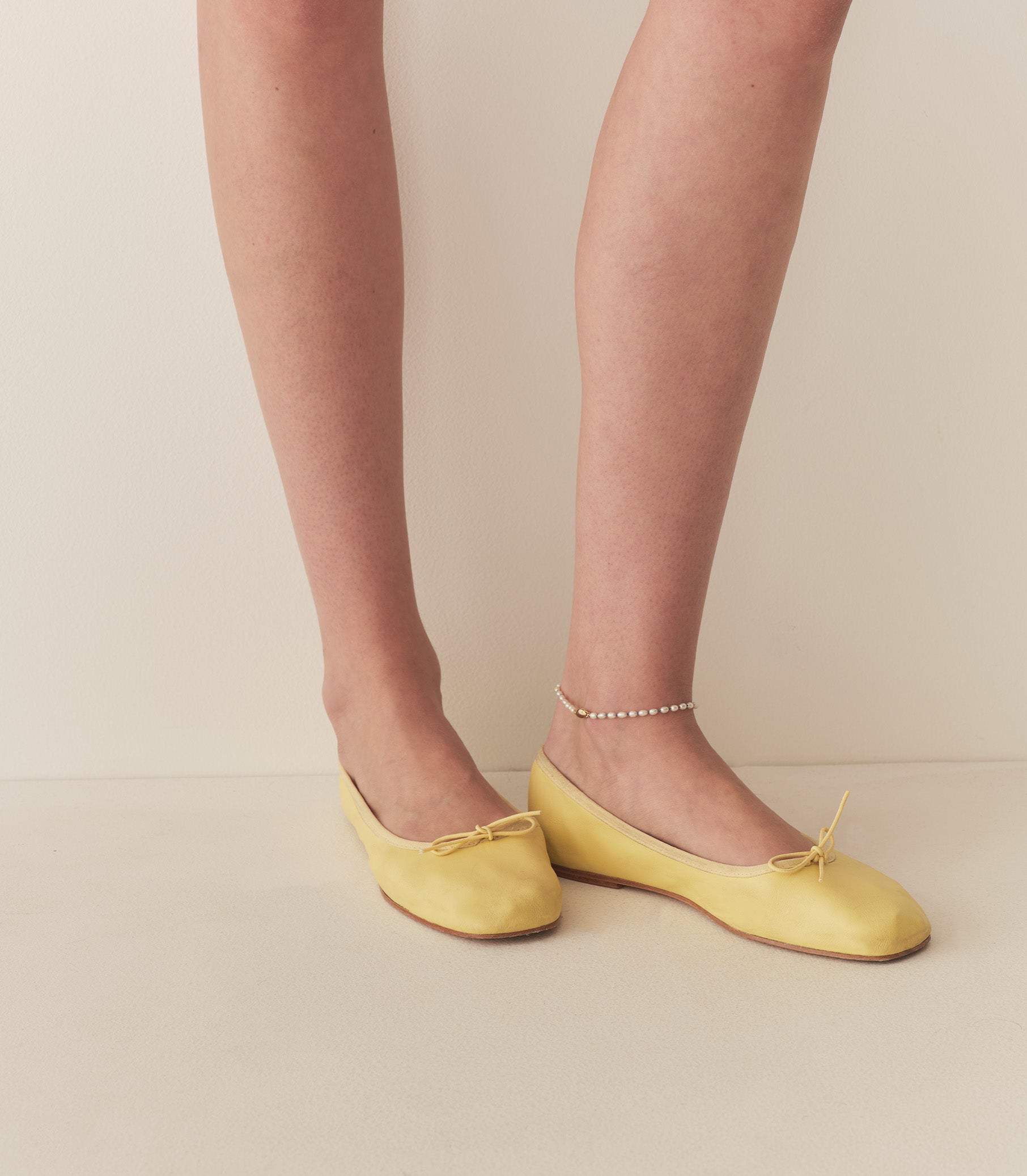 FIFI BALLET FLAT -- SUNLIGHT NAPPA view 3