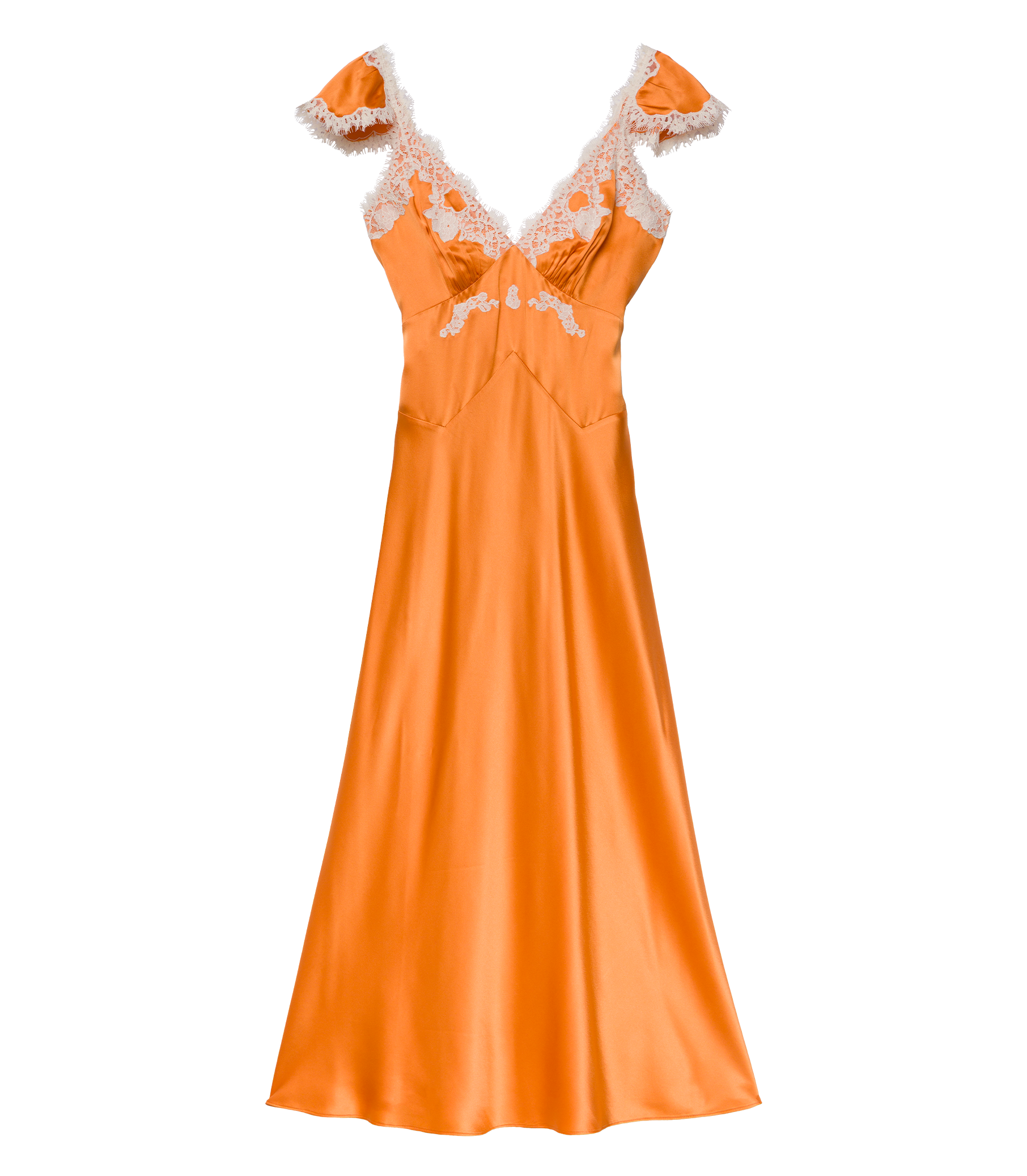 FIONA DRESS -- TANGERINE view 12
