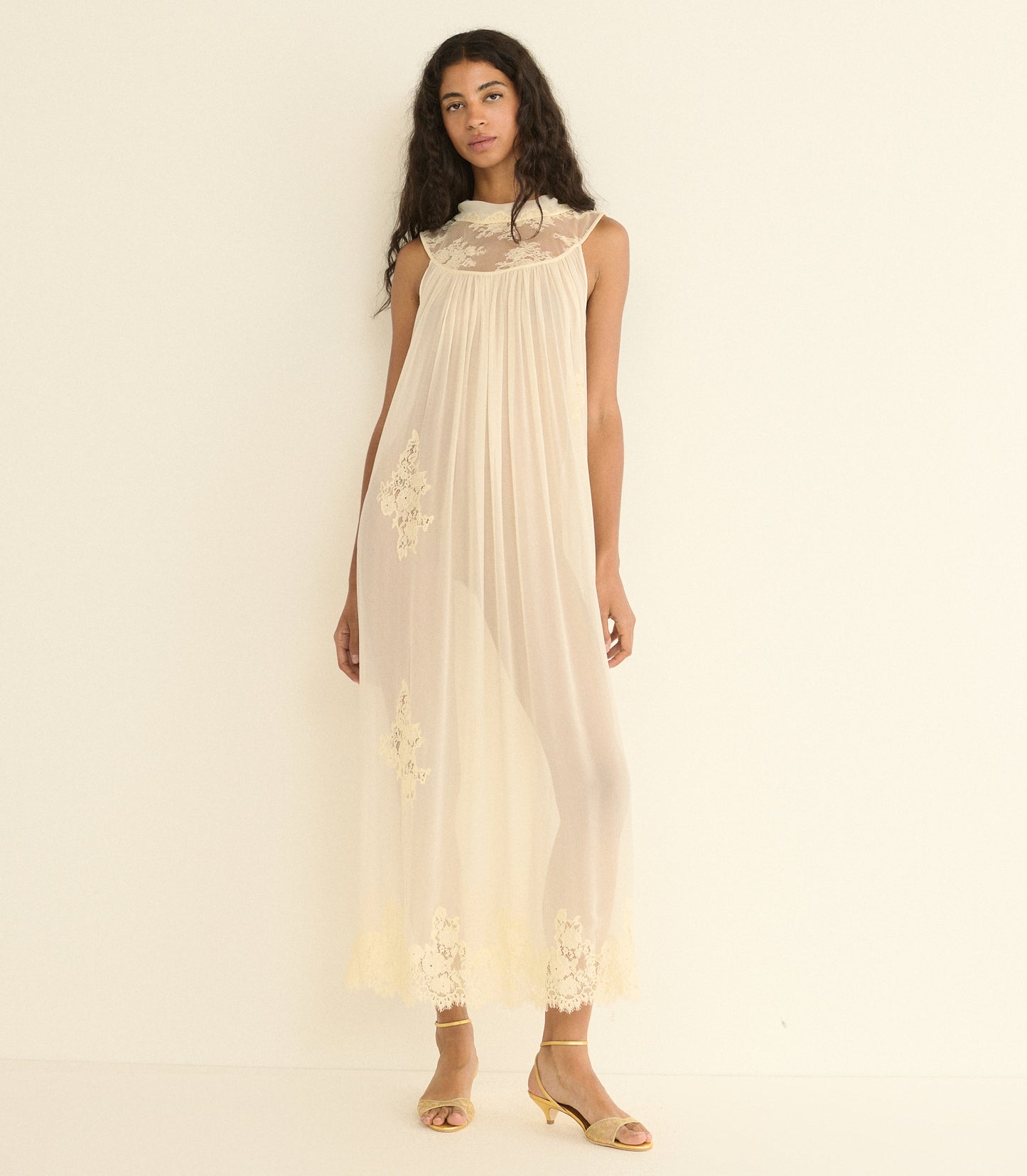 FLORENTE DRESS -- SEA SALT