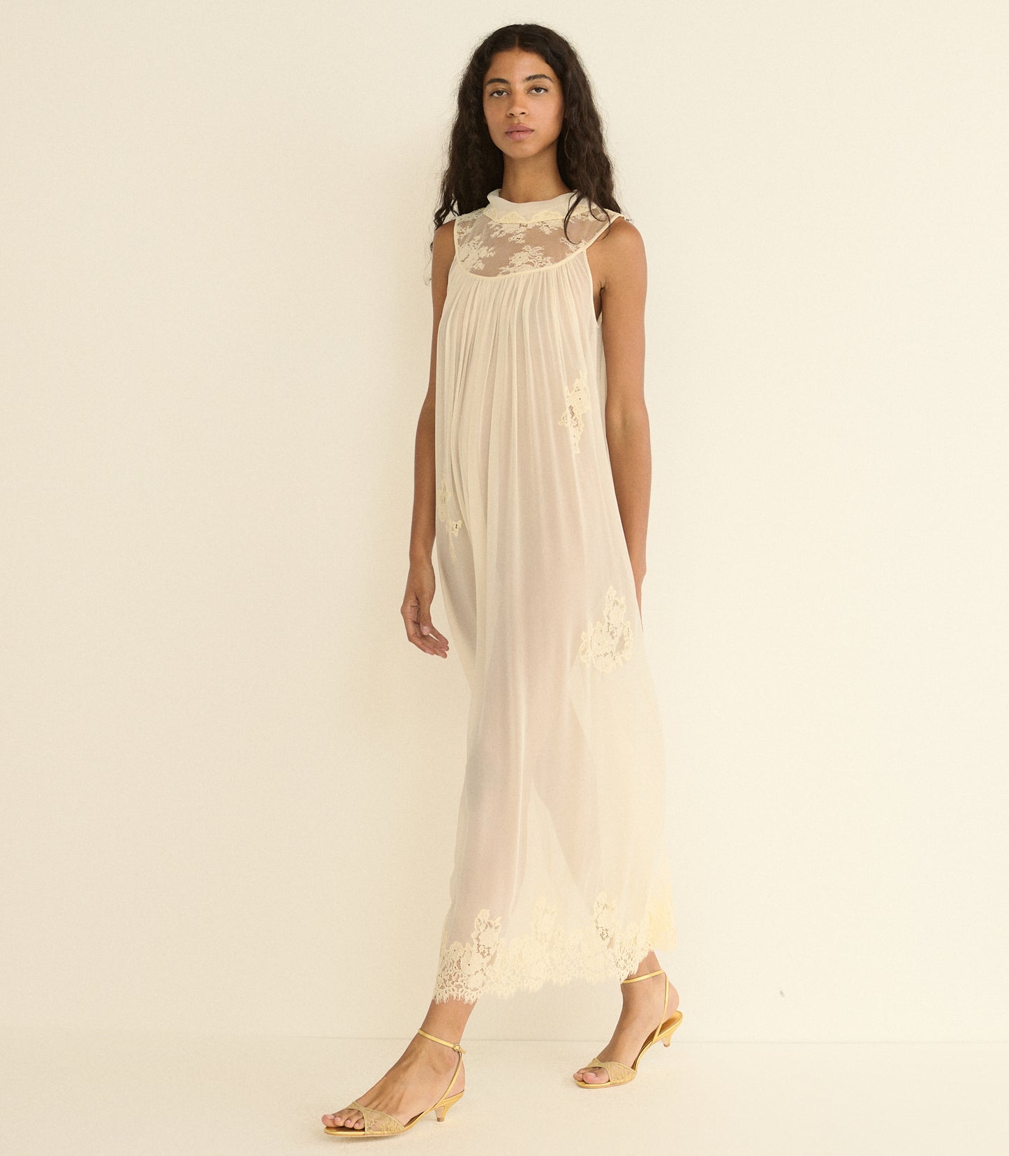 FLORENTE DRESS -- SEA SALT
