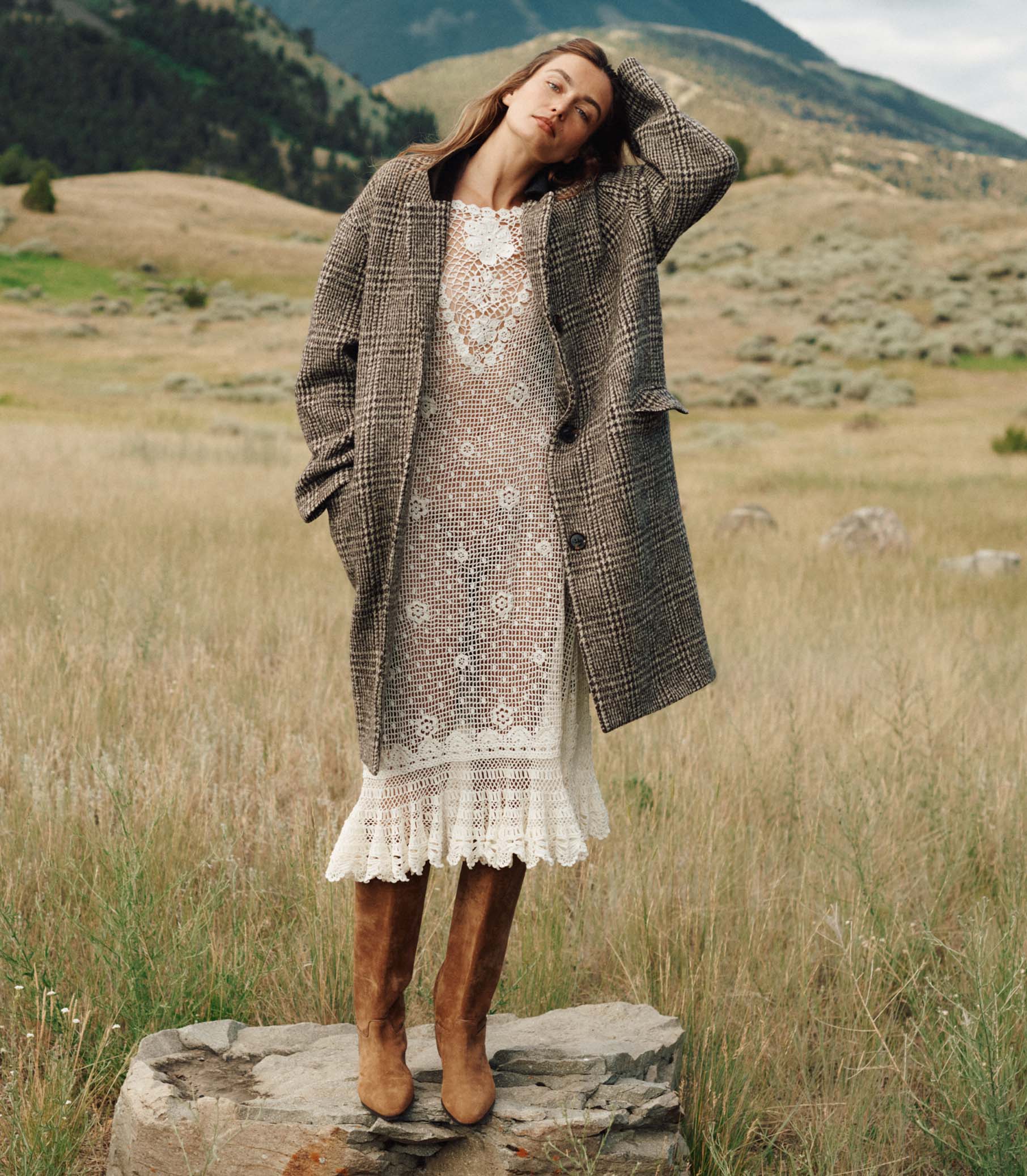 FLORIA DRESS -- PEARL view 4