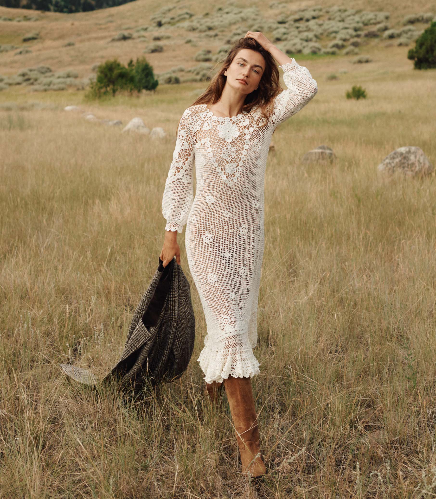 FLORIA DRESS -- PEARL view 3