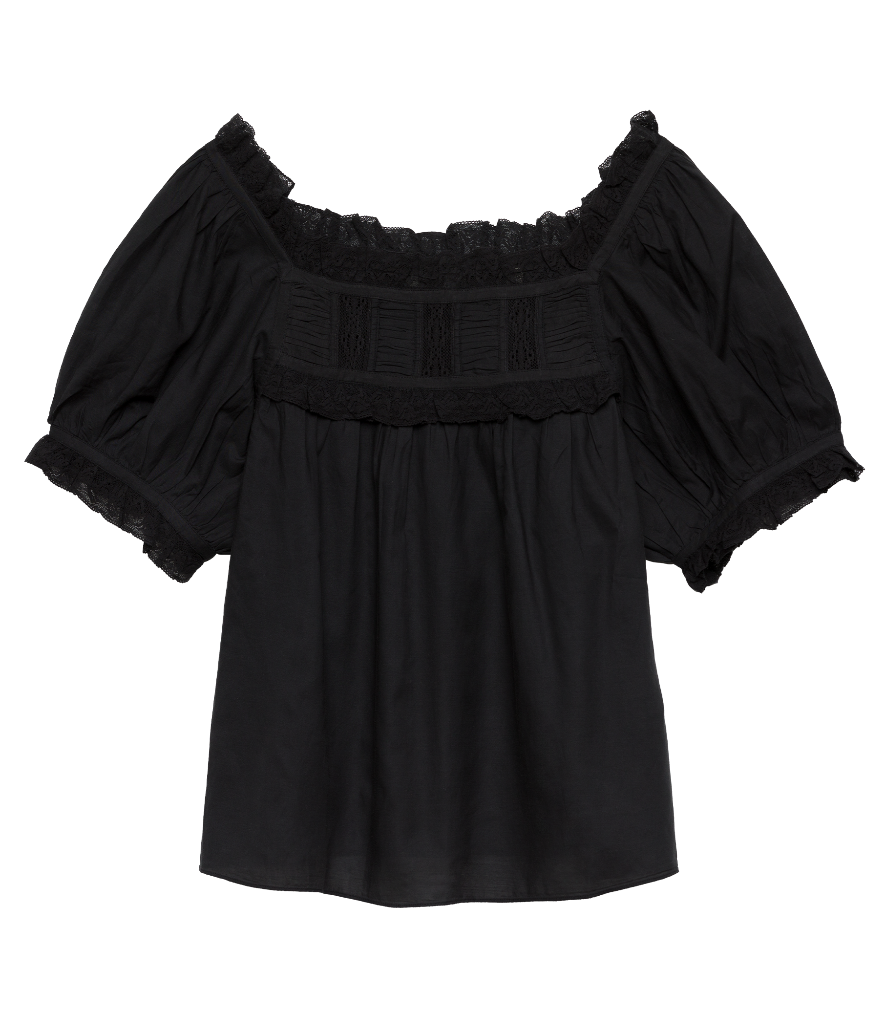 FRANCES TOP -- BLACK view 5
