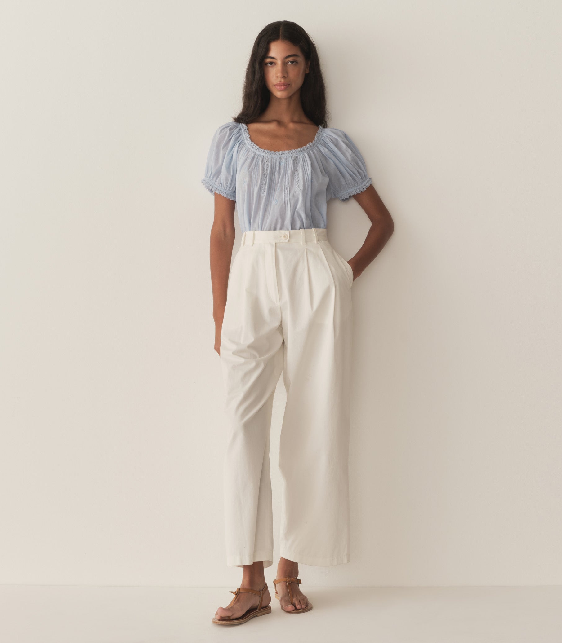 HMD -- FREDERICA TOP -- ICY BLUE view 3
