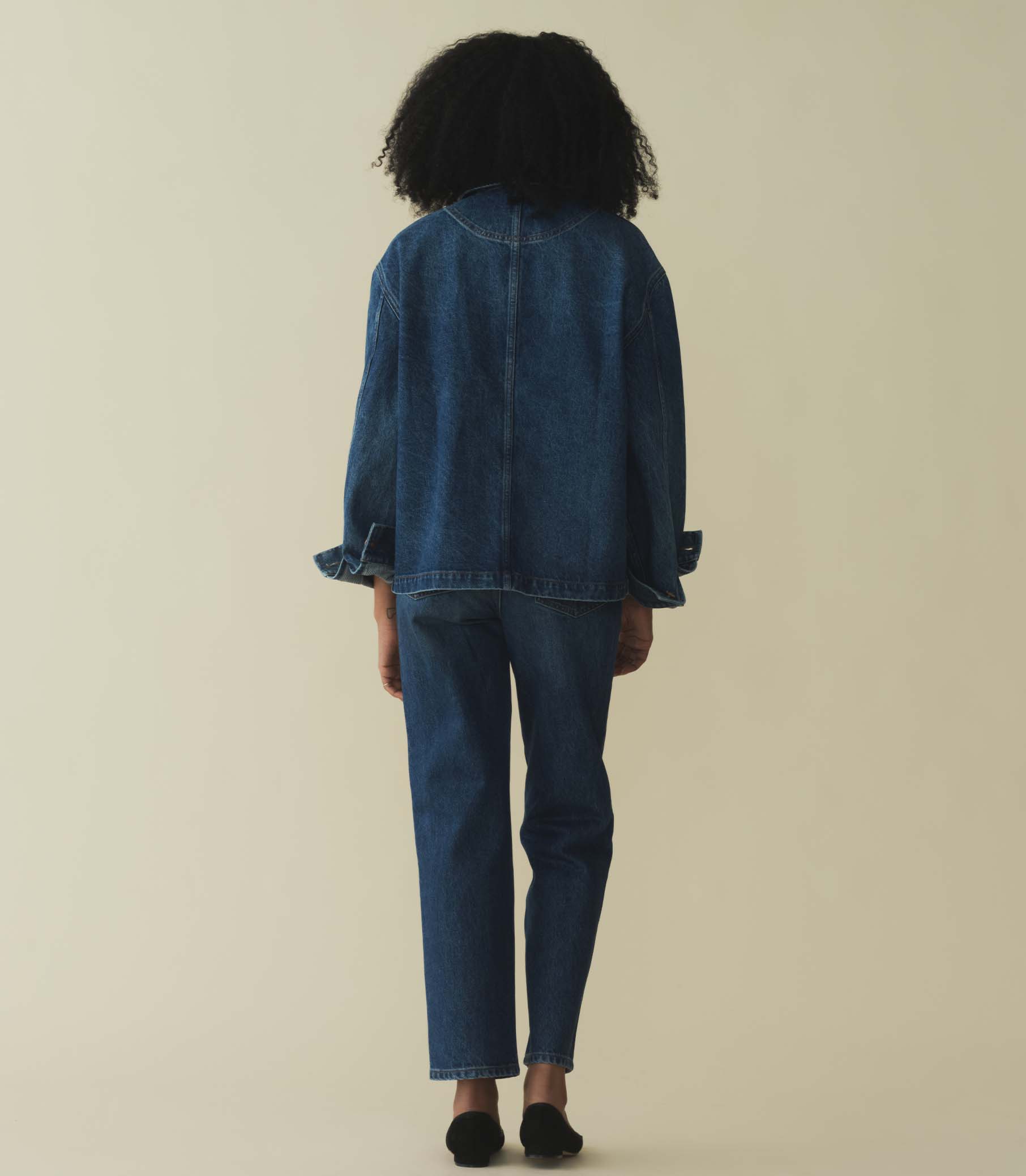 HMD -- GAELLE JACKET -- BLEU D'HIER WASH view 4
