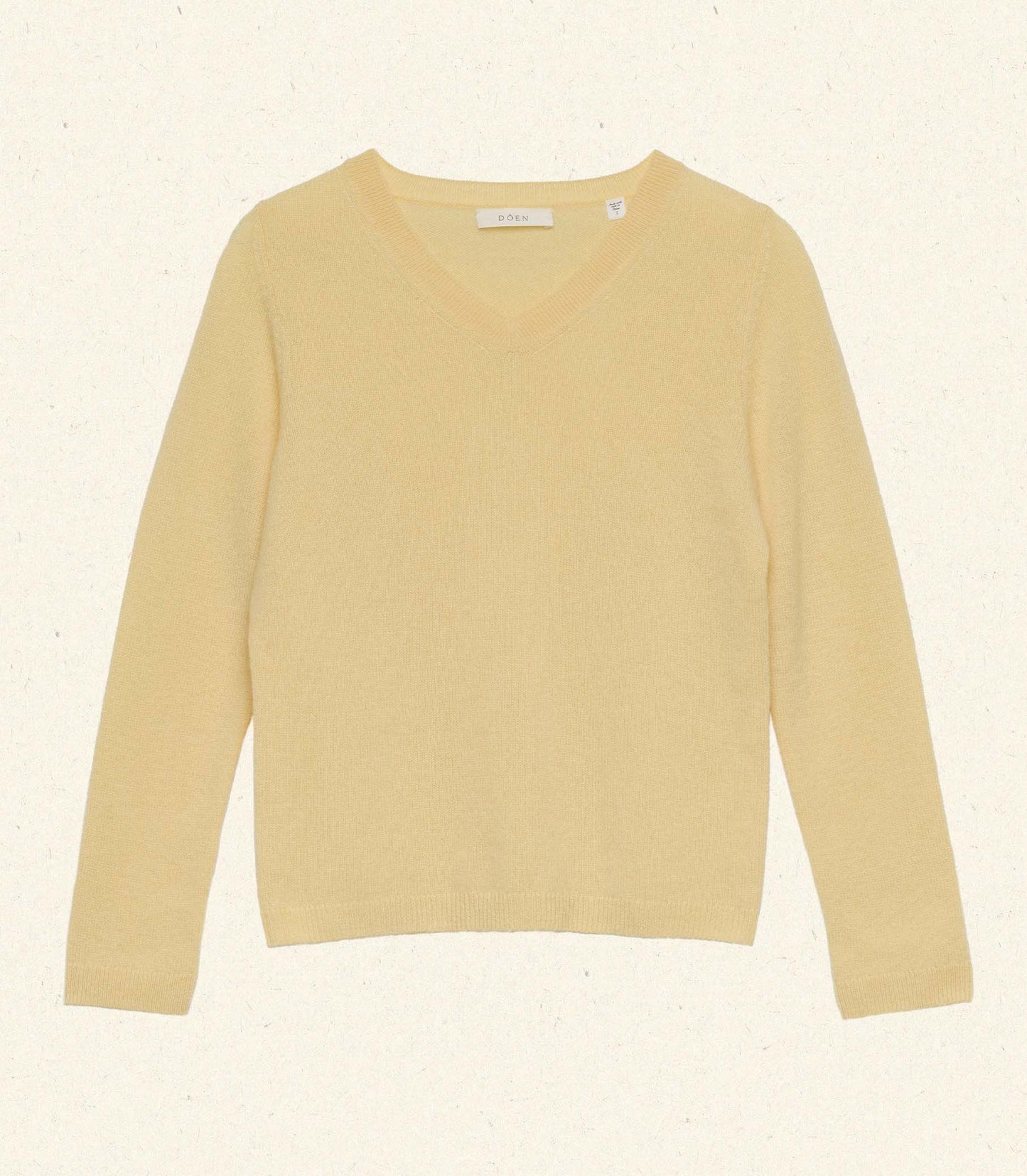 HMD -- GARANCE CASHMERE SWEATER -- LEMON CHIFFON