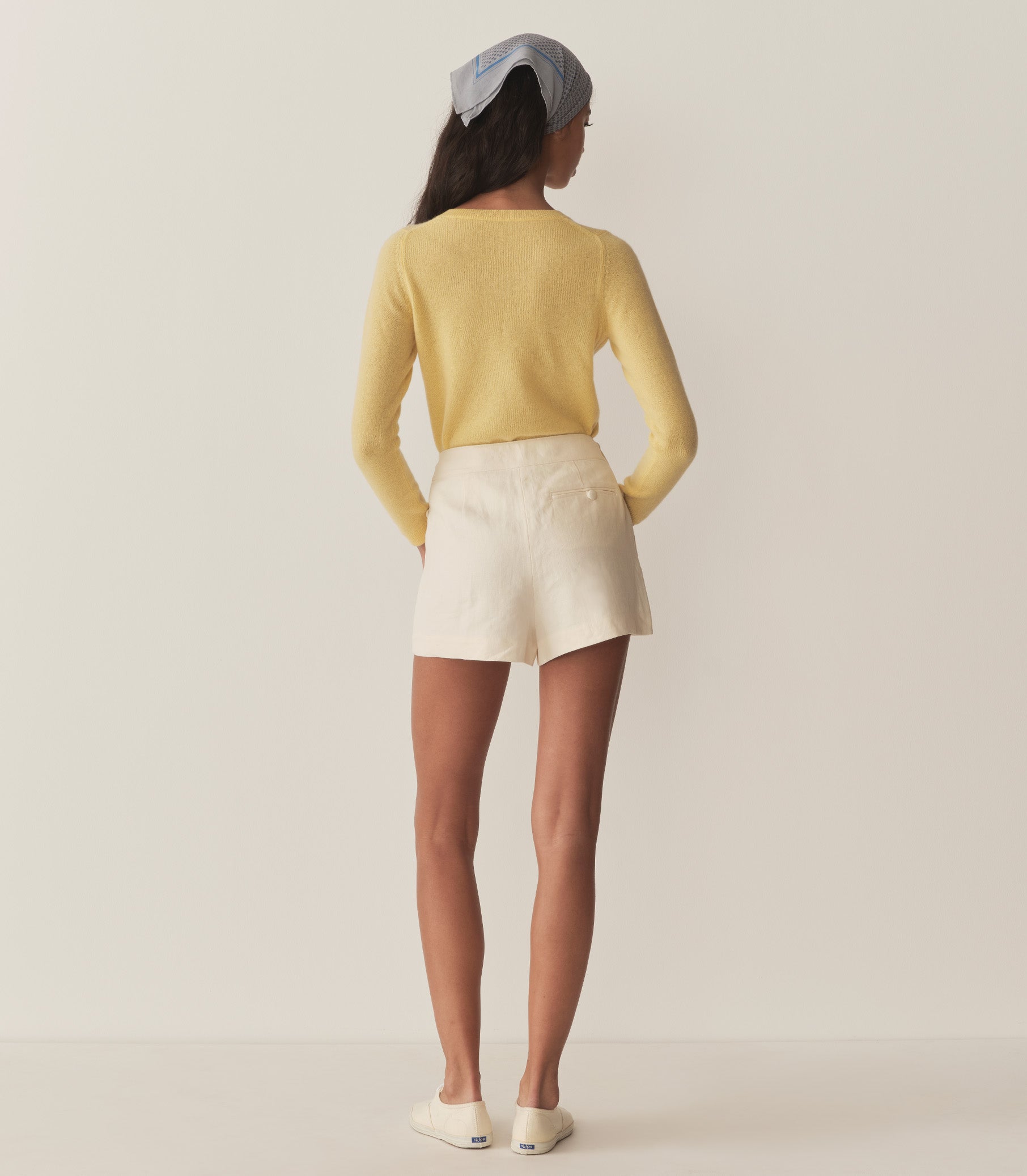 HMD -- GARANCE CASHMERE SWEATER -- LEMON CHIFFON view 4
