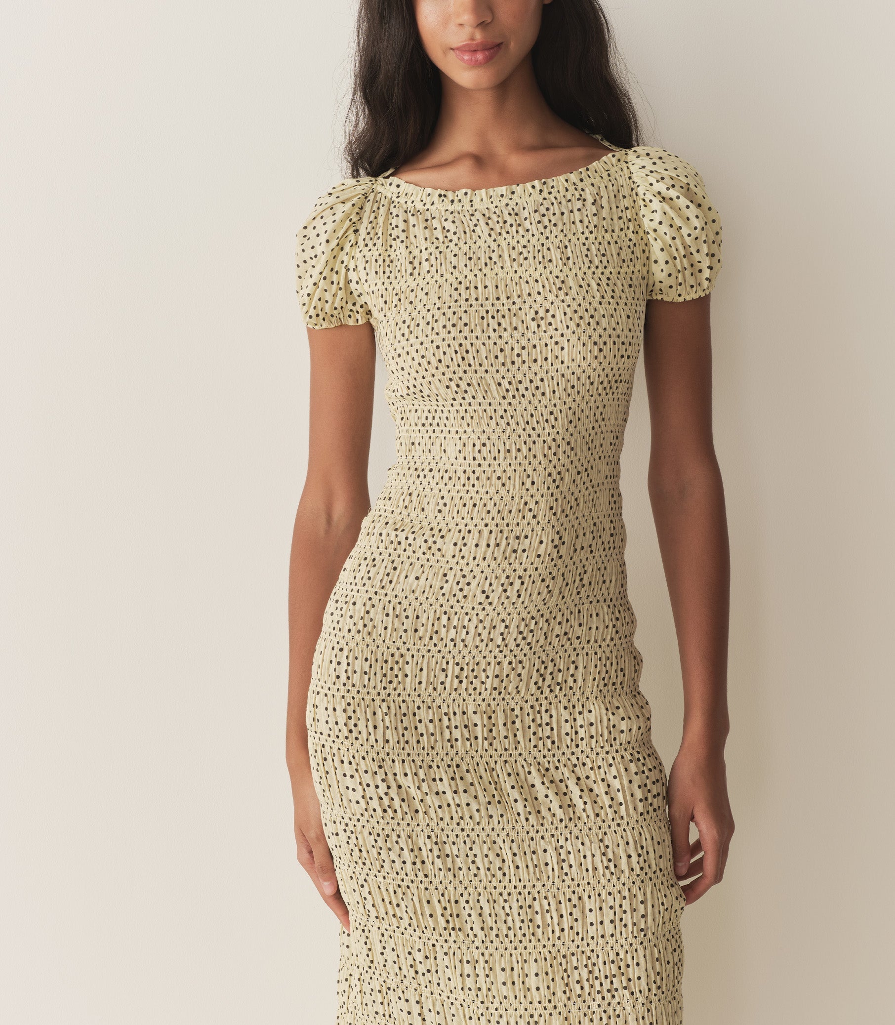 HMD -- GEORGENE DRESS -- PORTIA DOT view 3
