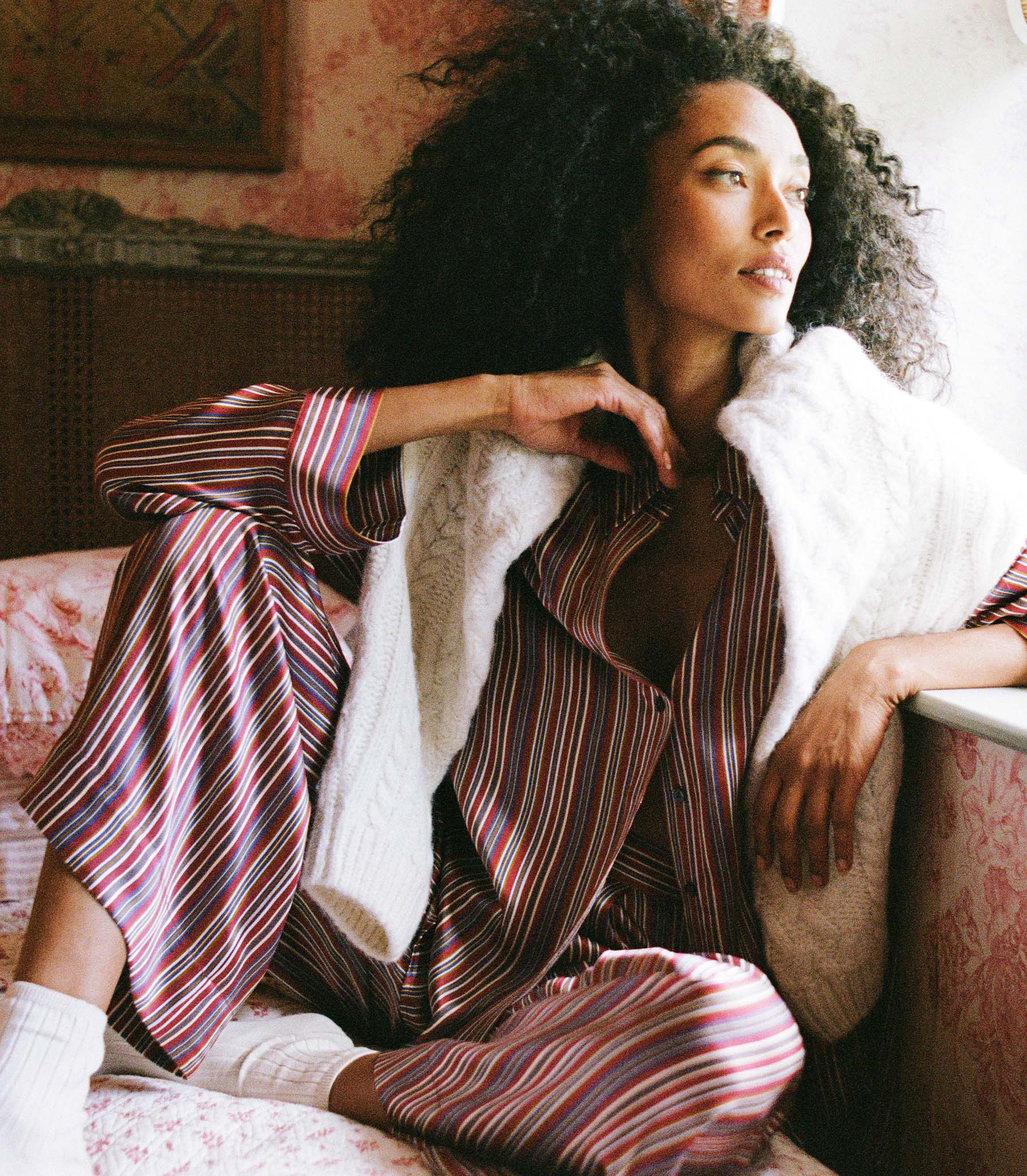 HILLA TOP -- LE MARAIS STRIPE view 2