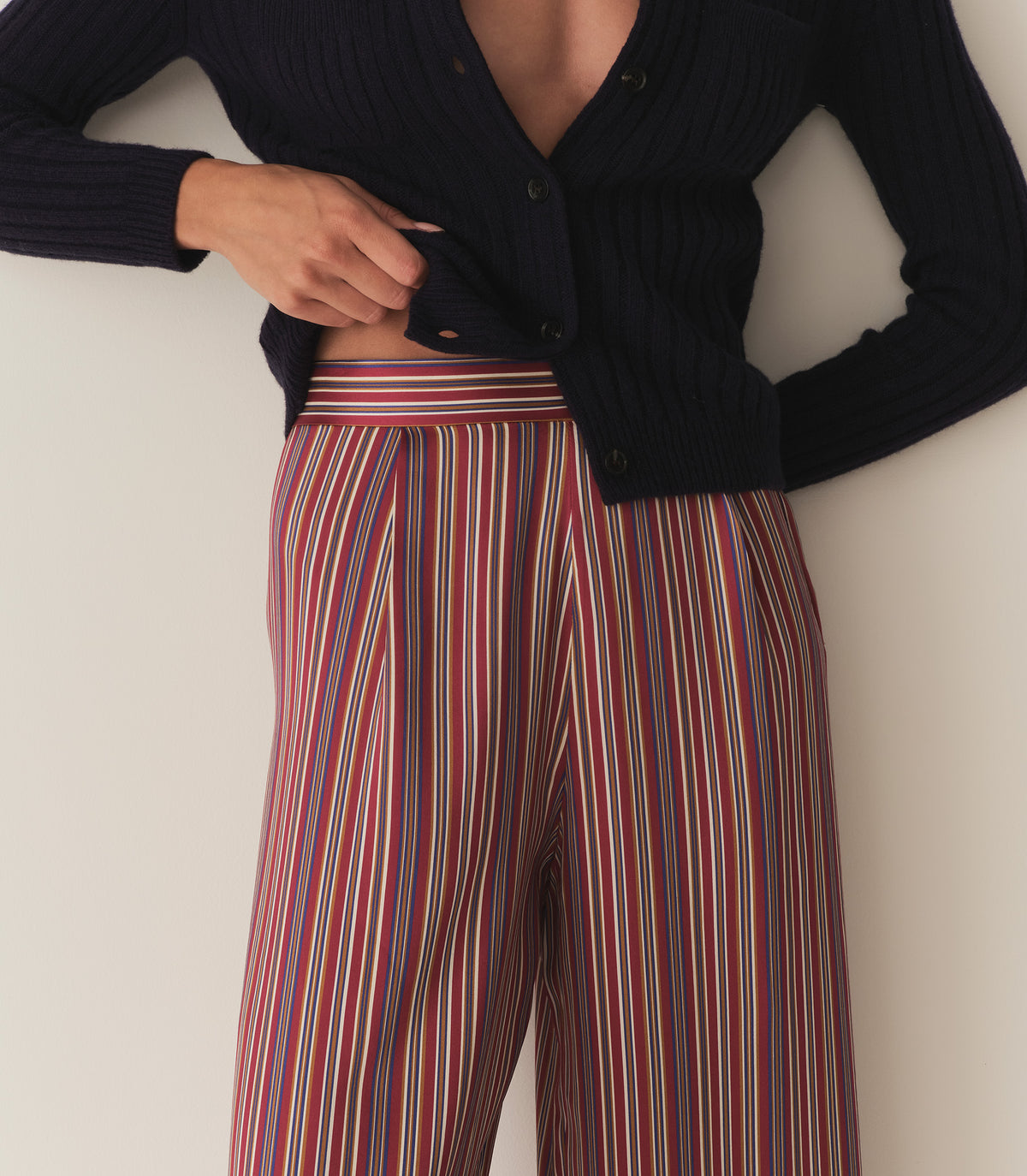 HMD -- GEORGIE PANT -- LE MARAIS STRIPE view 2
