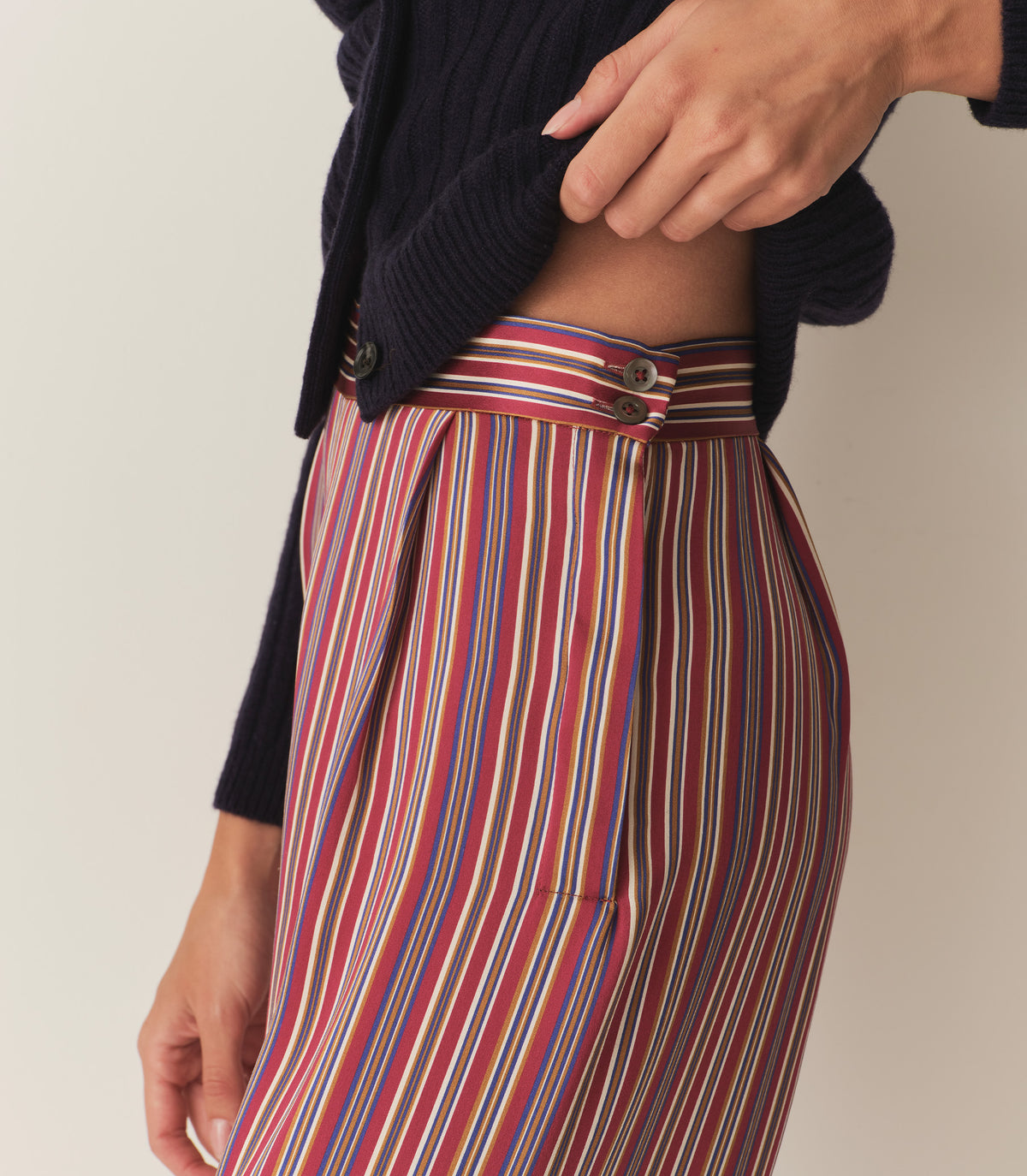 HMD -- GEORGIE PANT -- LE MARAIS STRIPE view 4
