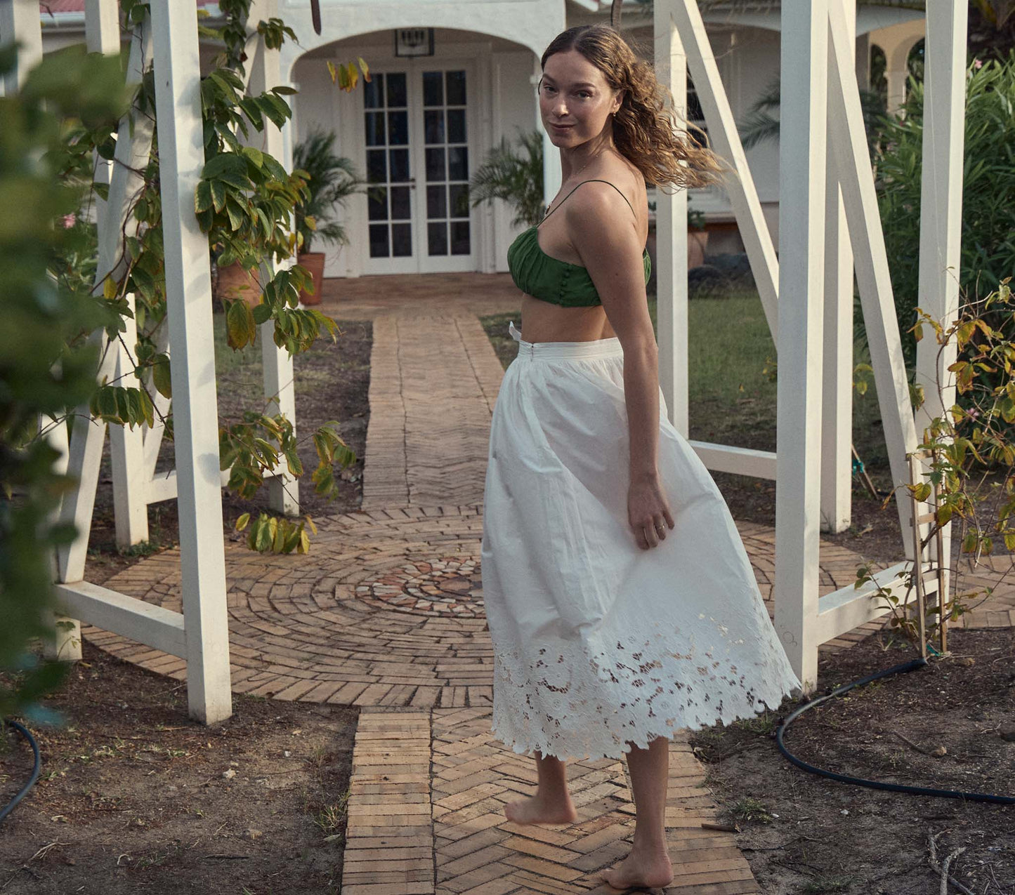 HMD -- GEORGINA SKIRT -- SALT