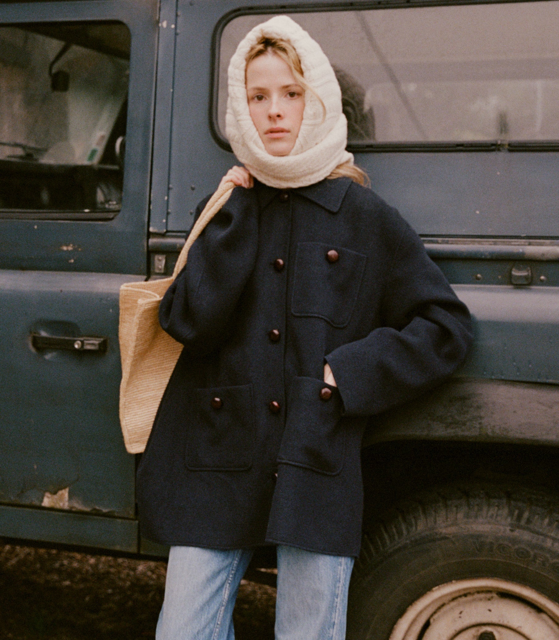 HMD -- GERMAIN COAT -- NAVY view 1
