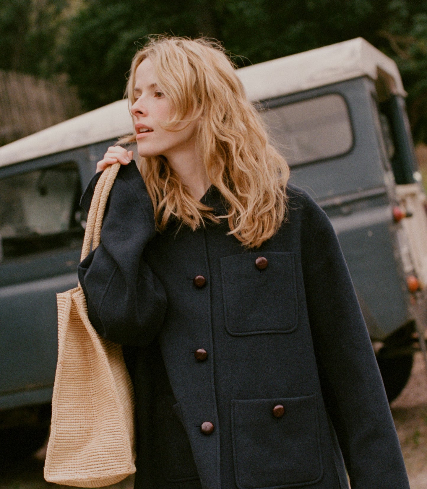 HMD -- GERMAIN COAT -- NAVY