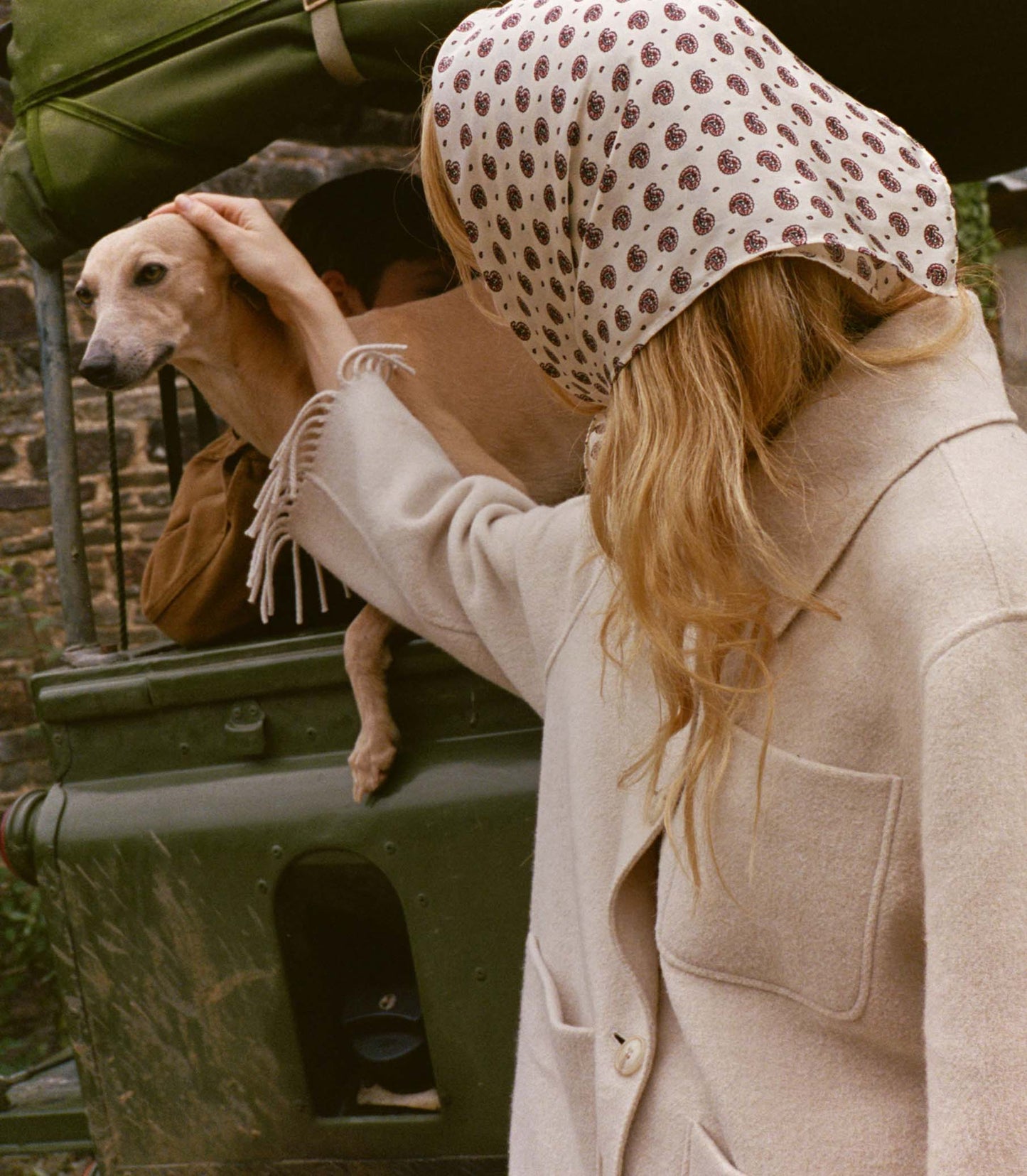 GERMAIN FRINGE COAT -- BUTTER CREAM